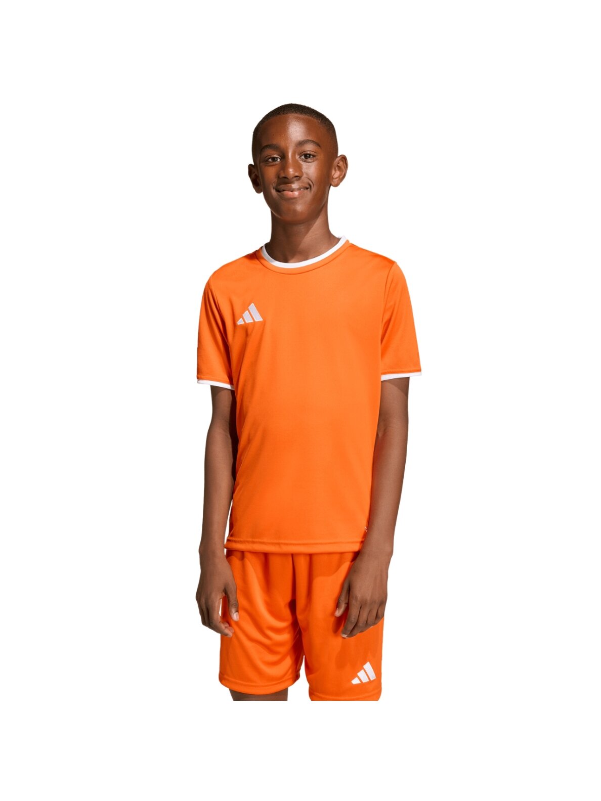 Adidas Entrada 26 Jersey vaikiška marškinėliai oranžiniai JZ2526 3 Adidas Entrada 26 Jersey vaikiška marškinėliai oranžiniai JZ2526 3