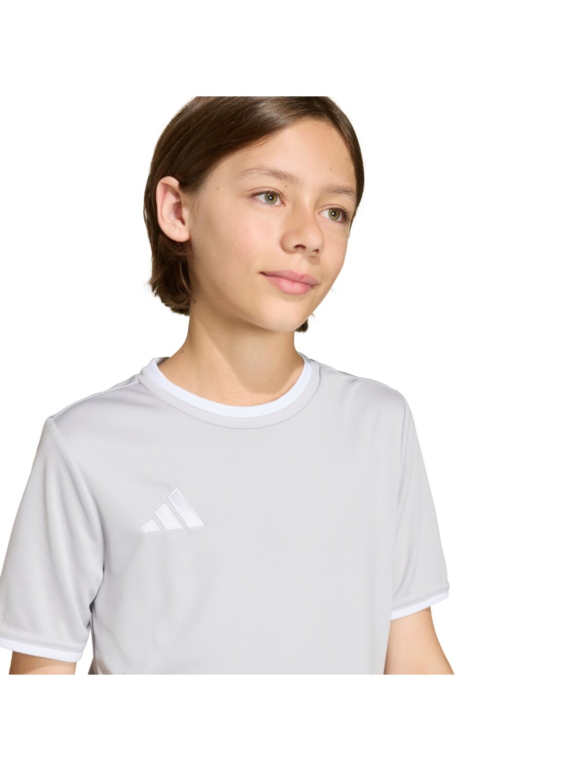Adidas Entrada 26 Jersey marškiniai vaikams pilki JZ2525 4 Adidas Entrada 26 Jersey marškiniai vaikams pilki JZ2525 4