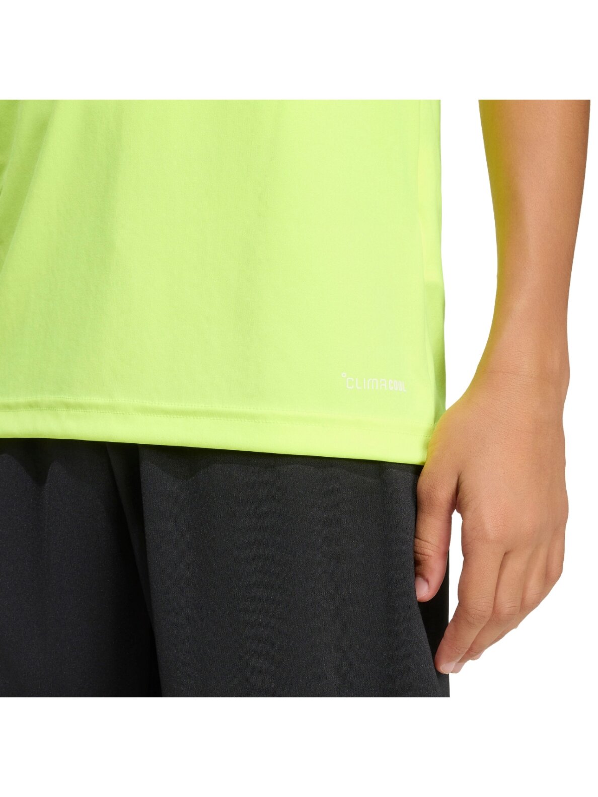 Adidas Entrada 26 Jersey marškinėliai vaikams neoninė geltona KE9845 4