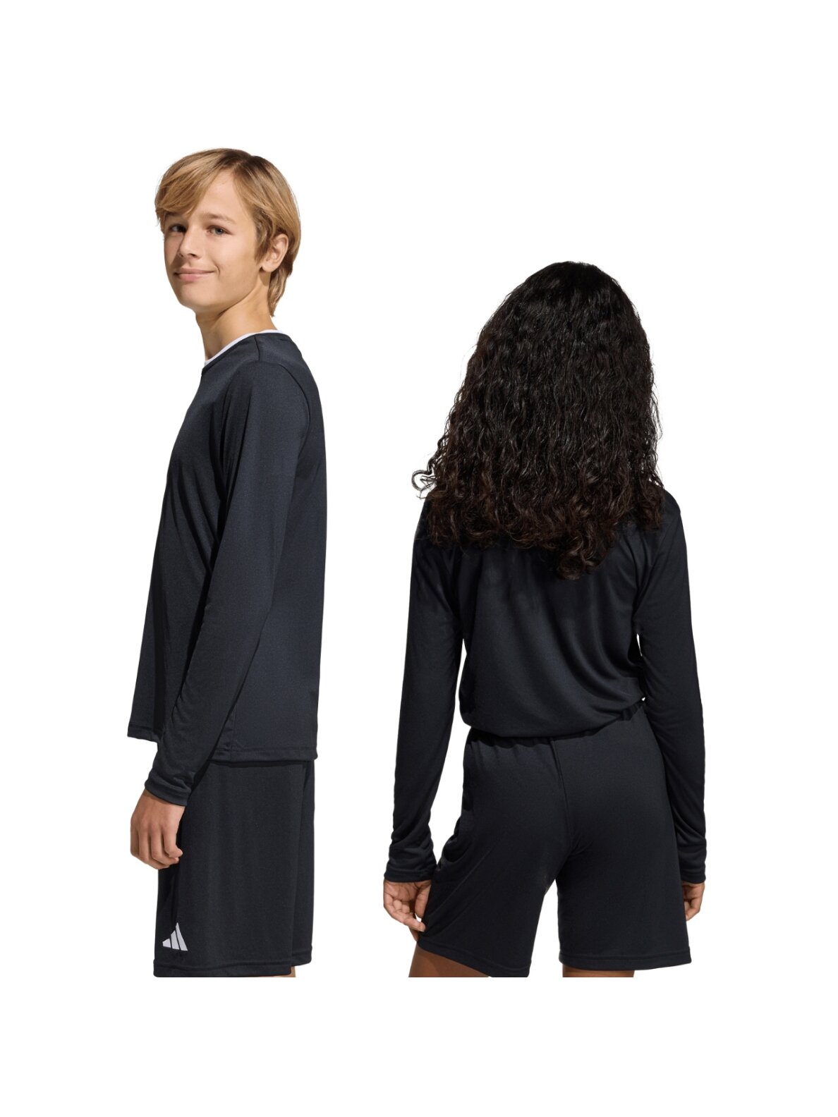 adidas Entrada 26 Long Sleeve Jersey marškiniai vaikams juodi KF5879 3 adidas Entrada 26 Long Sleeve Jersey marškiniai vaikams juodi KF5879 3