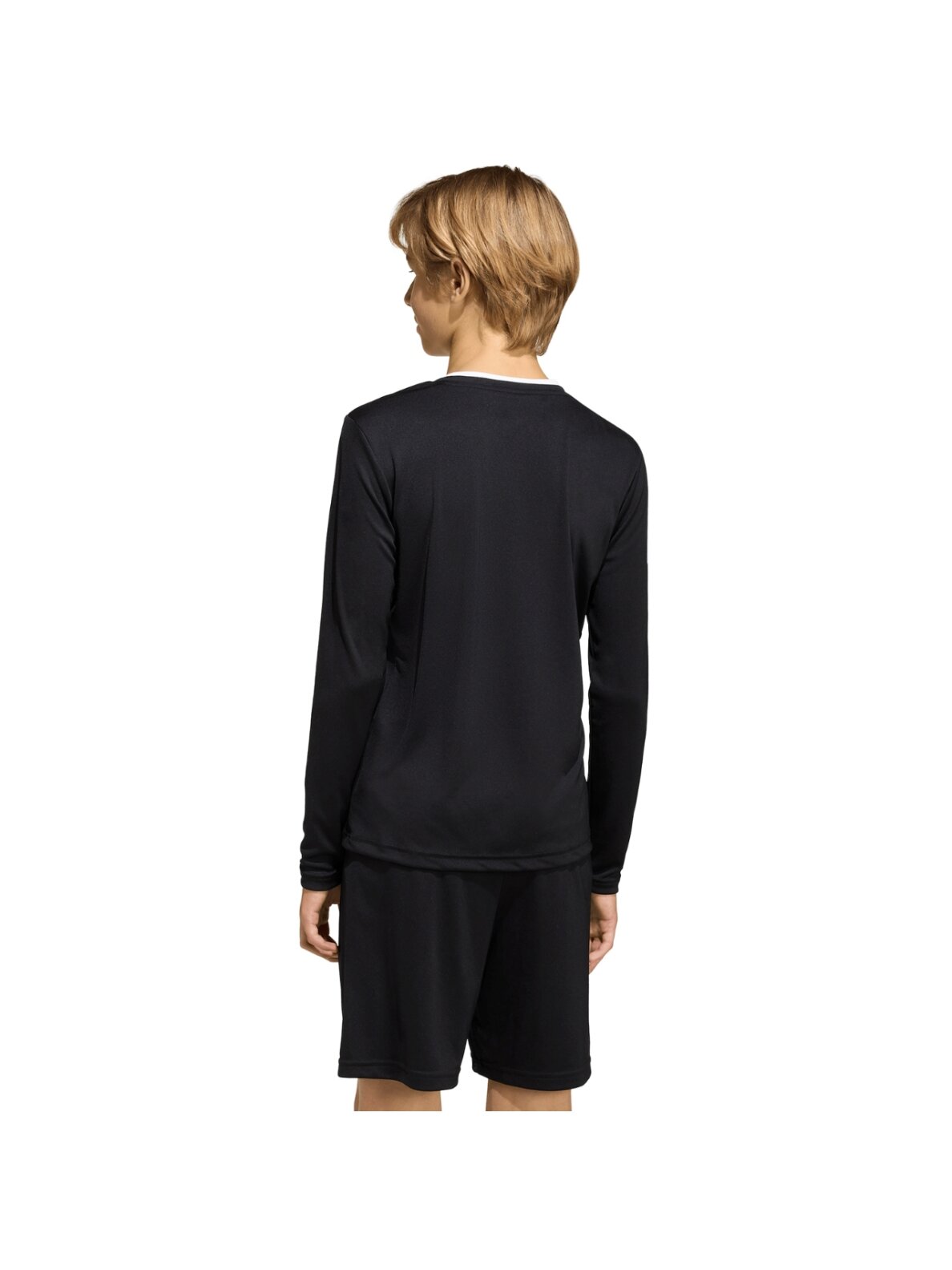 adidas Entrada 26 Long Sleeve Jersey marškiniai vaikams juodi KF5879 5