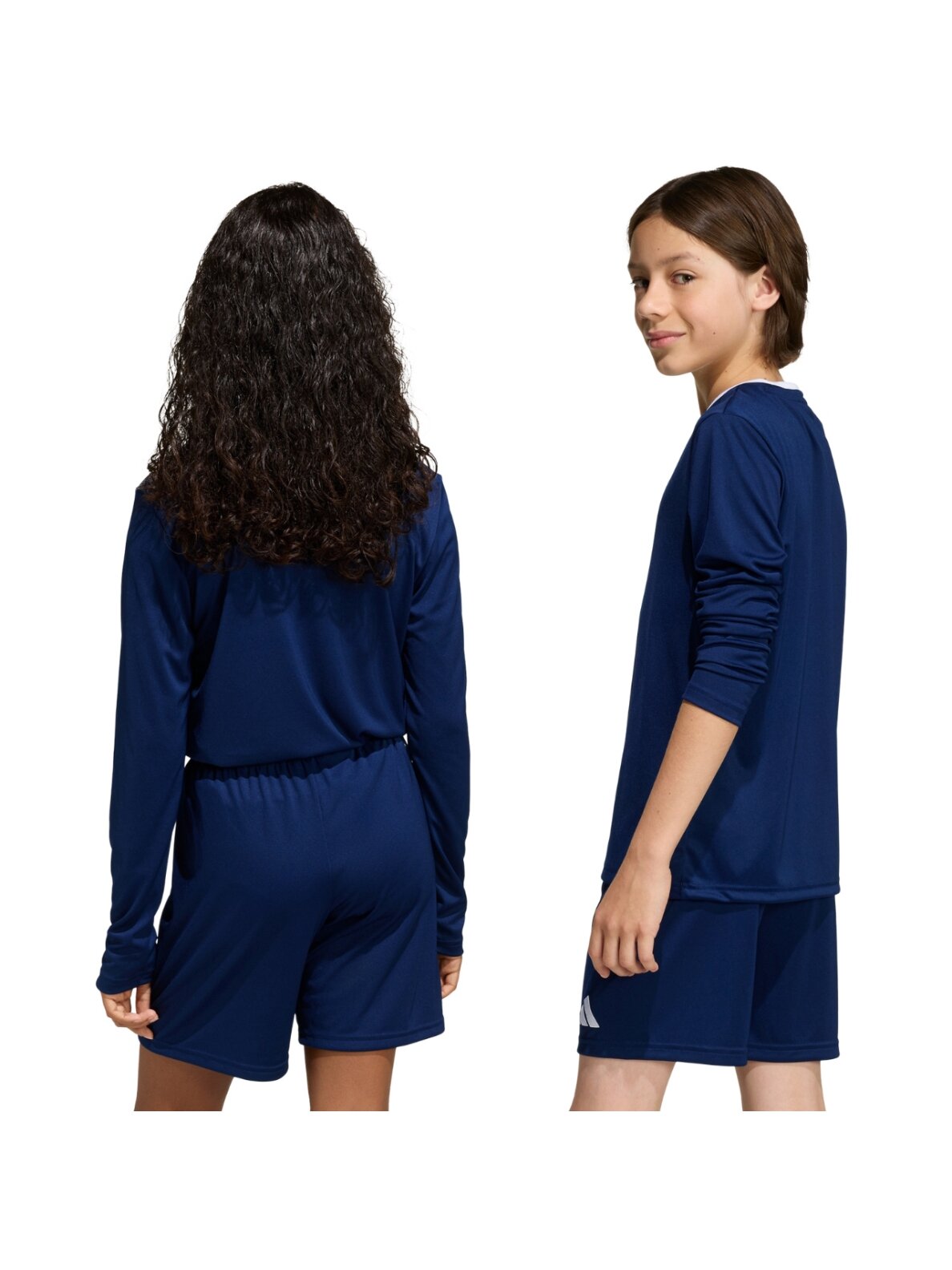 Adidas Entrada 26 Long Sleeve Jersey vaikiška tamsiai mėlyna KF5877 3 Adidas Entrada 26 Long Sleeve Jersey vaikiška tamsiai mėlyna KF5877 3