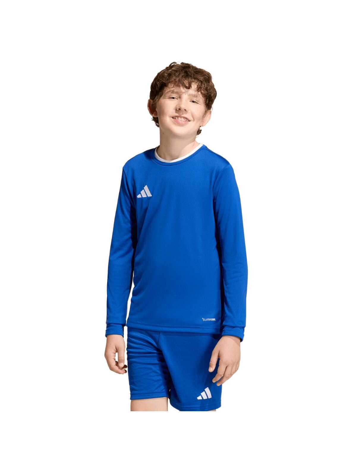 Adidas Entrada 26 Long Sleeve Jersey marškinėliai vaikams mėlyni KF5886 4 Adidas Entrada 26 Long Sleeve Jersey marškinėliai vaikams mėlyni KF5886 4