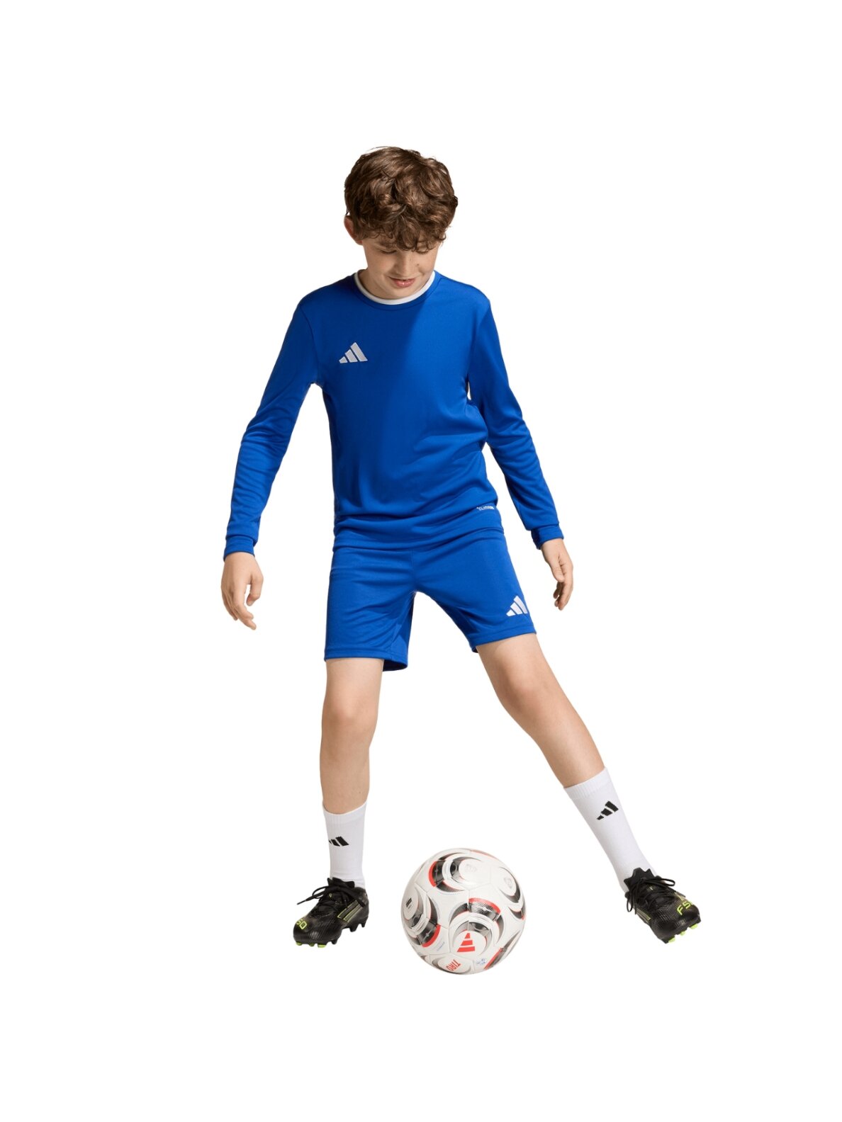 Adidas Entrada 26 Long Sleeve Jersey marškinėliai vaikams mėlyni KF5886 7 Adidas Entrada 26 Long Sleeve Jersey marškinėliai vaikams mėlyni KF5886 7
