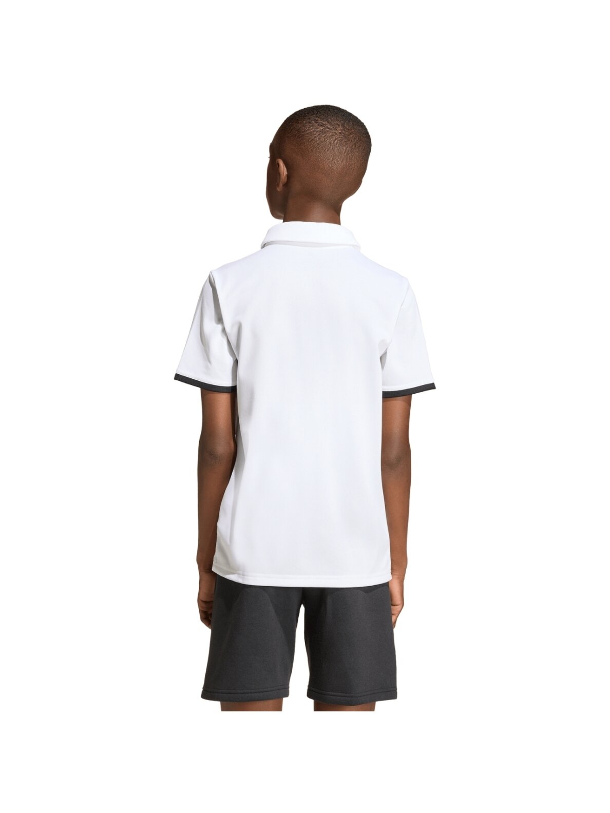 Adidas Entrada 26 Polo marškinėliai vaikams balti JZ6624 4 Adidas Entrada 26 Polo marškinėliai vaikams balti JZ6624 4