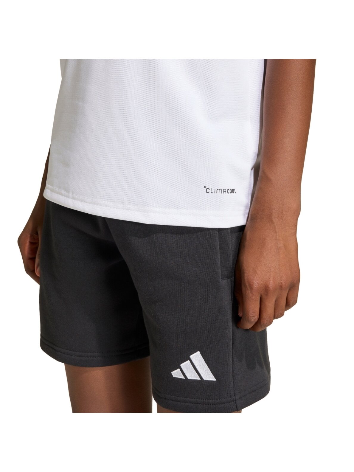 Adidas Entrada 26 Polo marškinėliai vaikams balti JZ6624 6 Adidas Entrada 26 Polo marškinėliai vaikams balti JZ6624 6