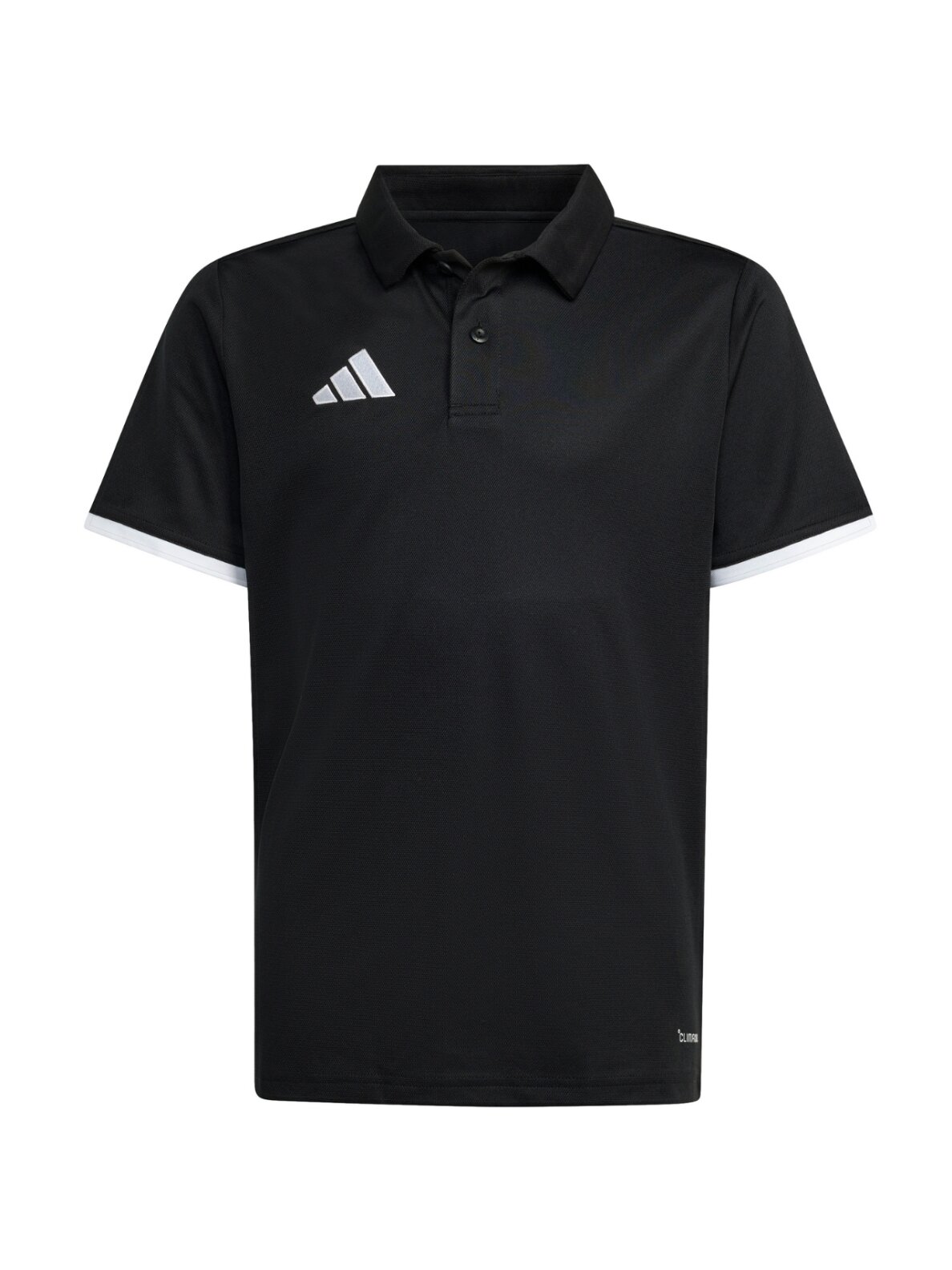Adidas Entrada 26 Polo marškinėliai vaikams juodi JZ6629 1 Adidas Entrada 26 Polo marškinėliai vaikams juodi JZ6629 1
