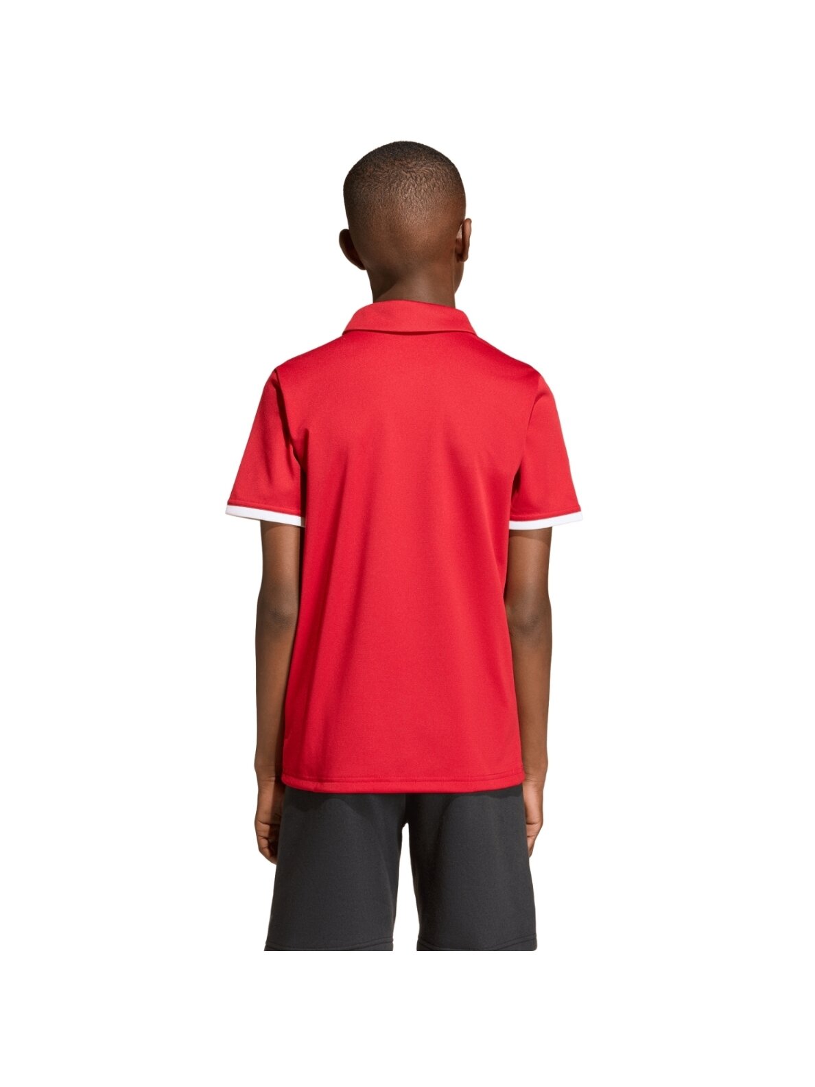 Adidas Entrada 26 Polo marškinėliai vaikams raudoni JZ6626 4