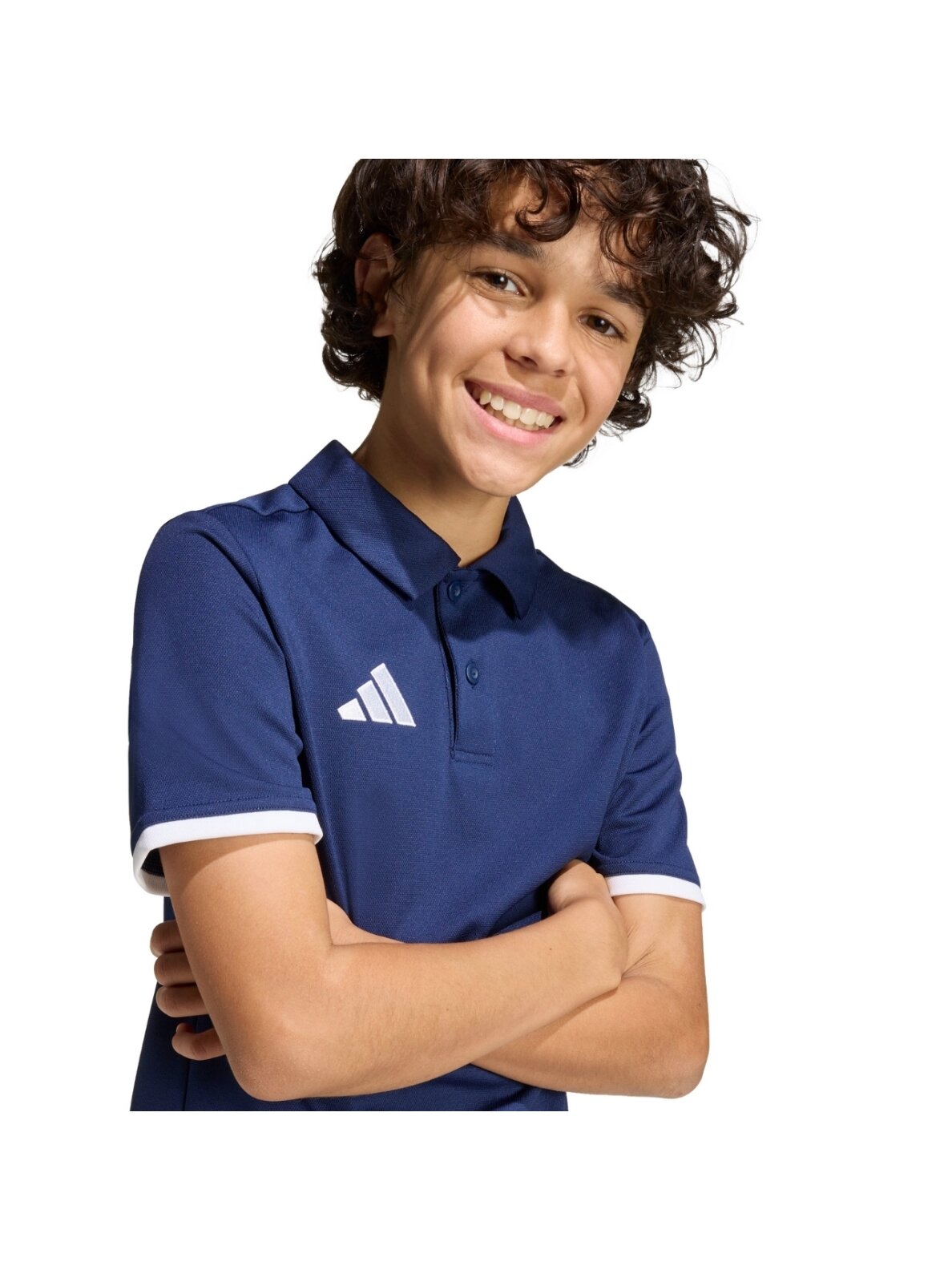 Adidas Entrada 26 Polo marškinėliai vaikams tamsiai mėlyni JZ6627 5 Adidas Entrada 26 Polo marškinėliai vaikams tamsiai mėlyni JZ6627 5
