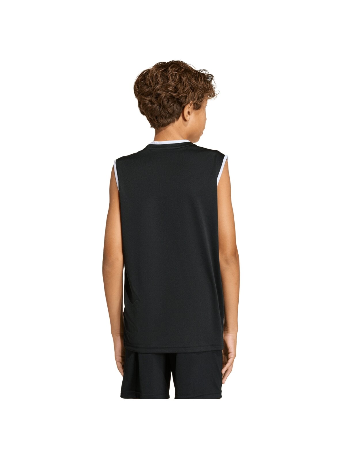 Adidas Entrada 26 Sleeveless Jersey marškinėliai vaikams juodi KB3933 5 Adidas Entrada 26 Sleeveless Jersey marškinėliai vaikams juodi KB3933 5