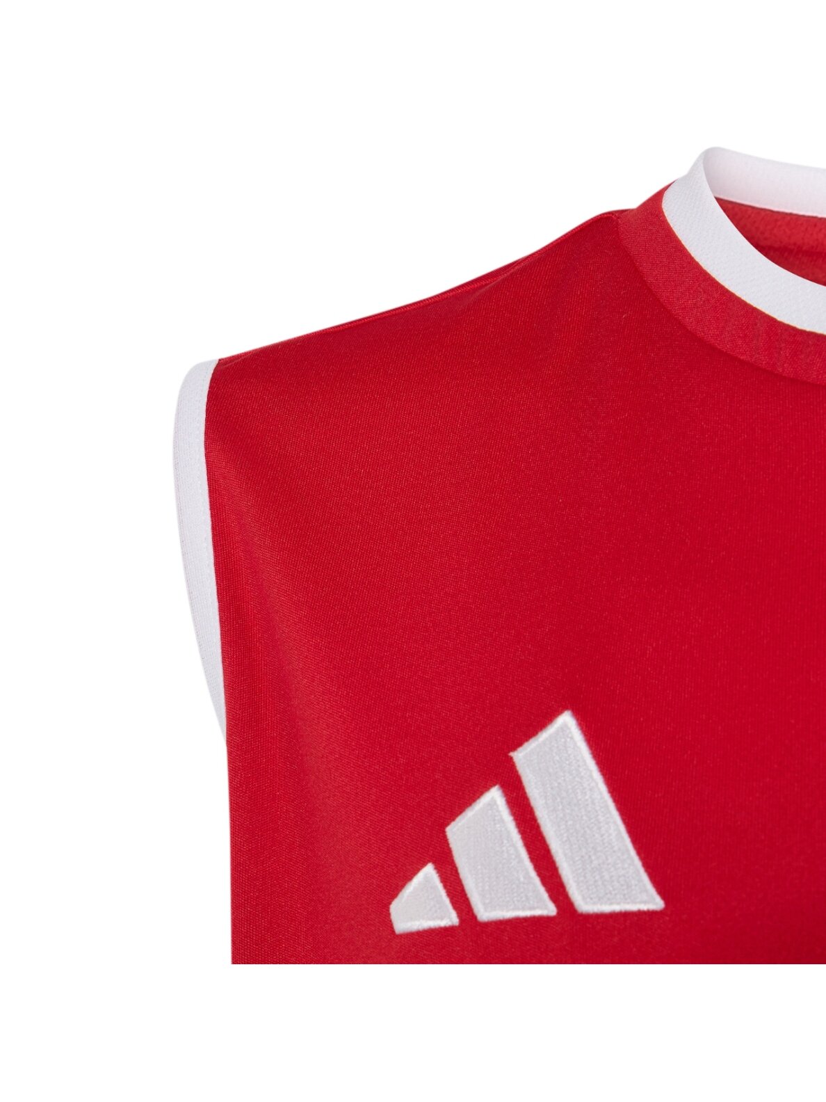 Adidas Entrada 26 be rankovių marškinėliai vaikams raudoni KB3937 2 Adidas Entrada 26 be rankovių marškinėliai vaikams raudoni KB3937 2