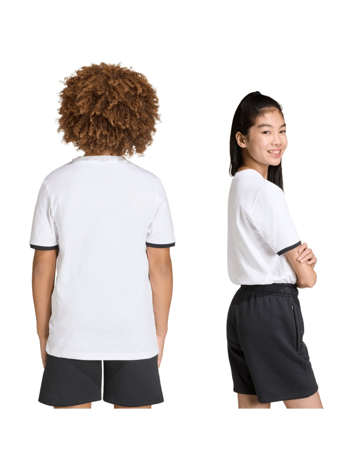 Adidas Entrada 26 Tee marškinėliai vaikams, balti JZ6670 2