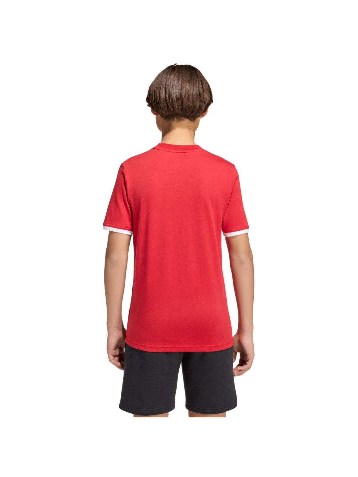Adidas Entrada 26 Tee marškinėliai vaikams raudoni JZ6674 4 Adidas Entrada 26 Tee marškinėliai vaikams raudoni JZ6674 4