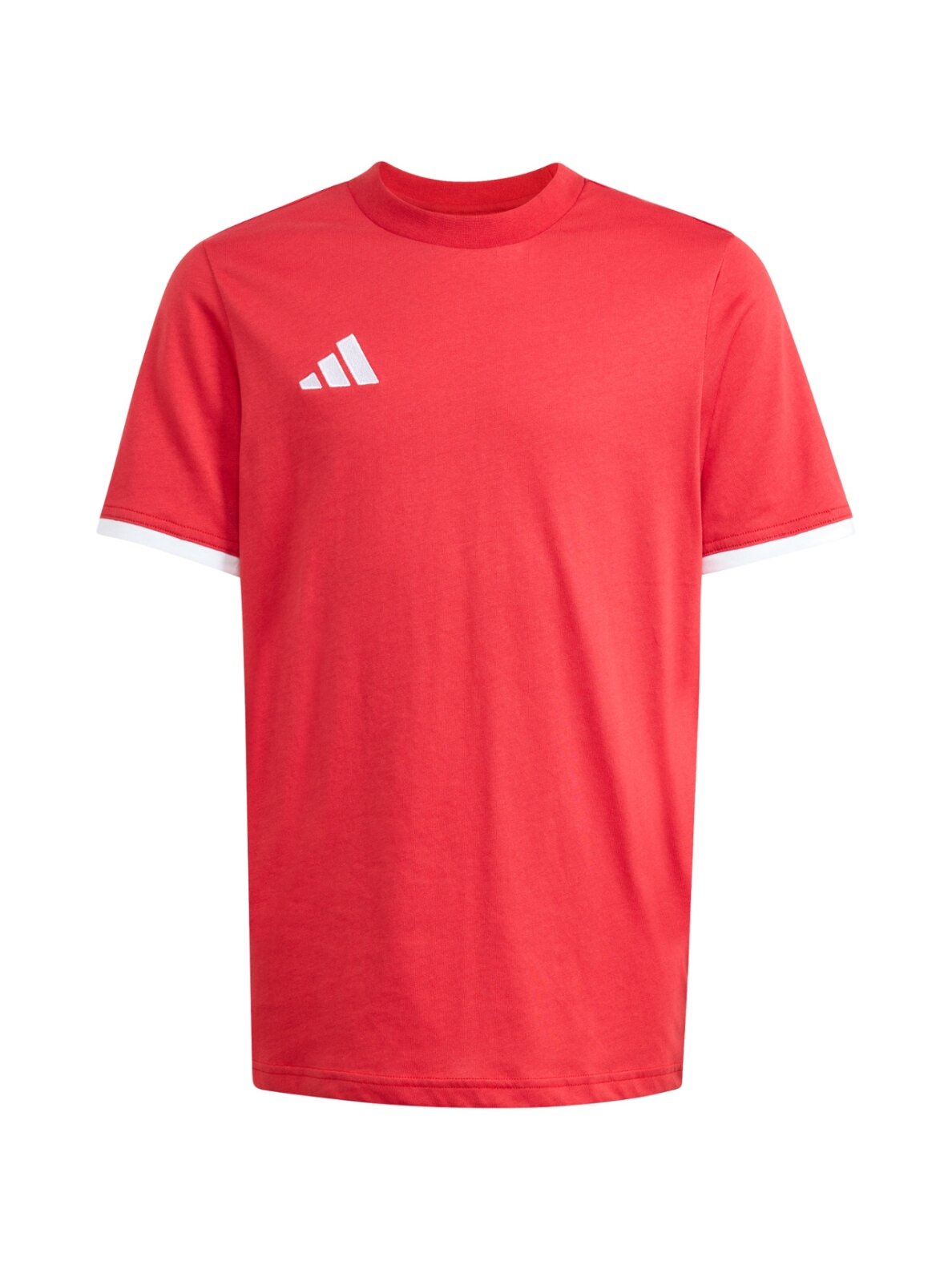 Adidas Entrada 26 Tee marškinėliai vaikams raudoni JZ6674 1