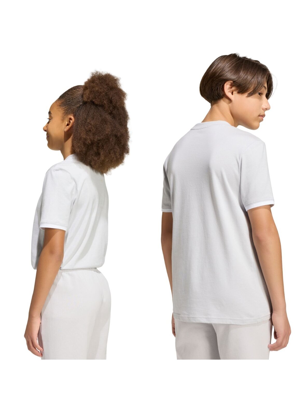 Adidas Entrada 26 Tee marškinėliai vaikams pilki JZ6672 2 Adidas Entrada 26 Tee marškinėliai vaikams pilki JZ6672 2