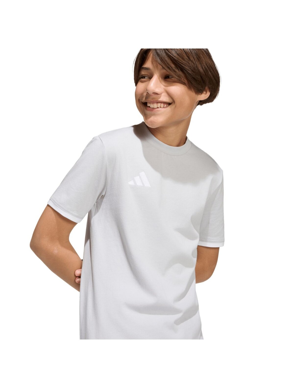 Adidas Entrada 26 Tee marškinėliai vaikams pilki JZ6672 4 Adidas Entrada 26 Tee marškinėliai vaikams pilki JZ6672 4