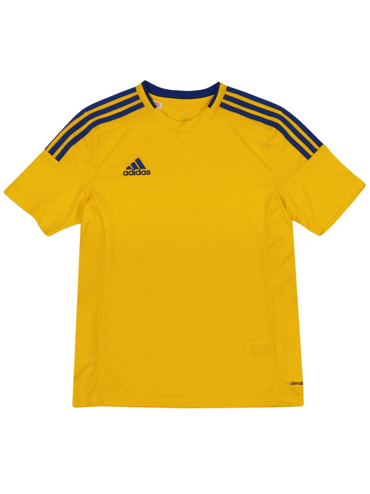 Adidas Fort 14 JSY C Junior marškinėliai vaikams geltoni F86476 Adidas Fort 14 JSY C Junior marškinėliai vaikams geltoni F86476