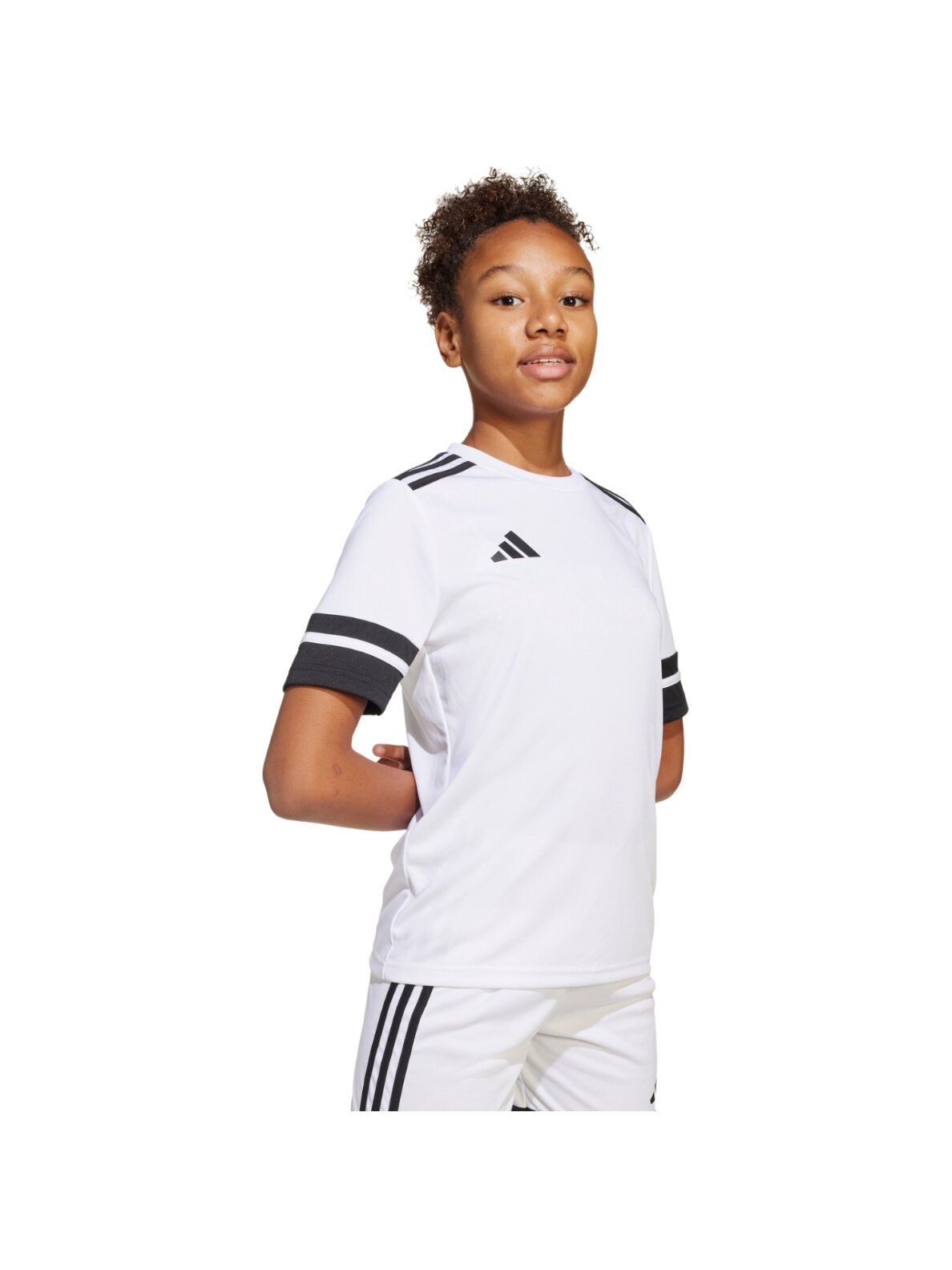 Adidas Squadra 25 marškiniai vaikams balti JJ0057 4 Adidas Squadra 25 marškiniai vaikams balti JJ0057 4