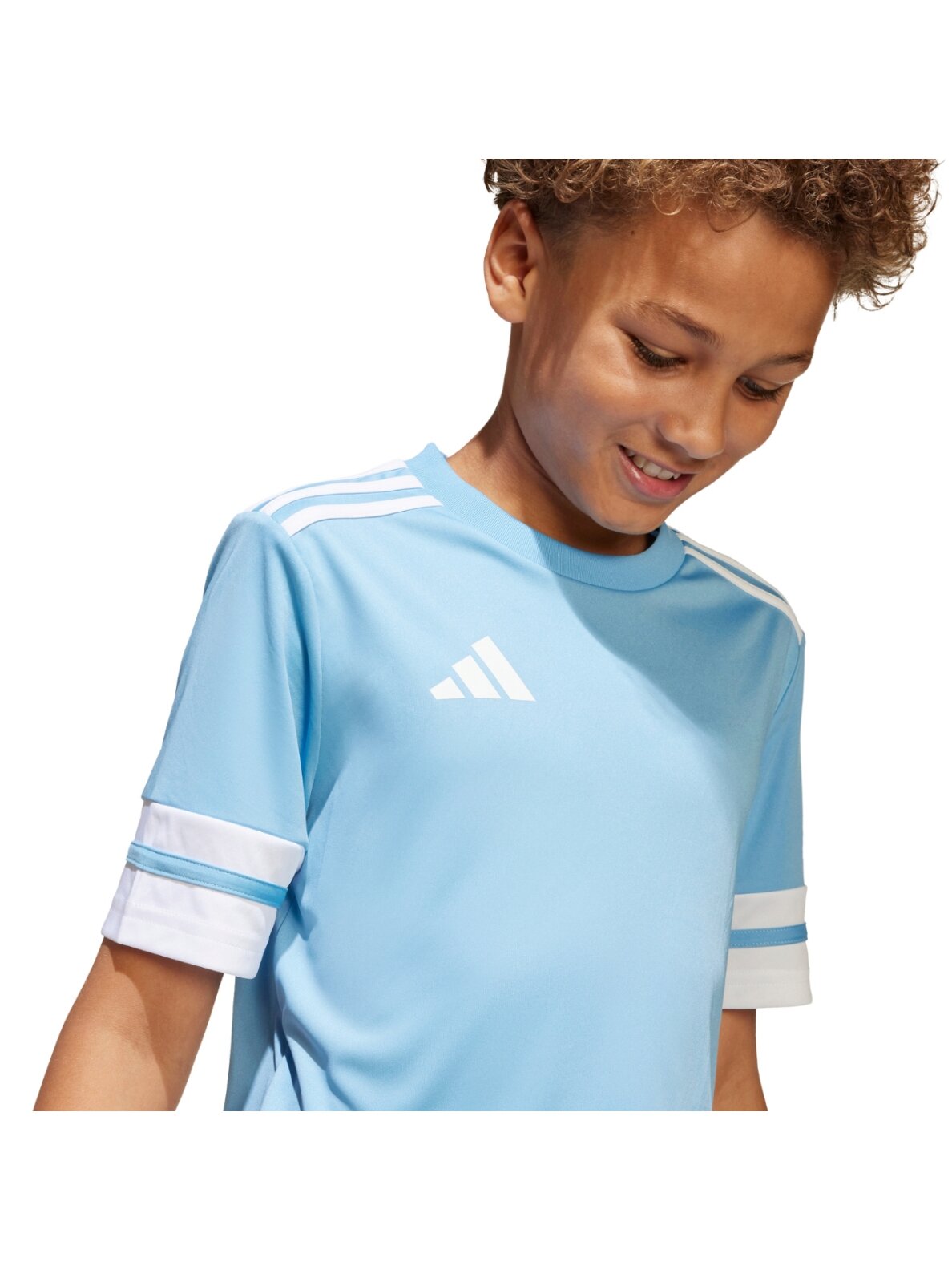 Adidas Squadra 25 vaikiška marškiniai mėlyna JJ0050 6