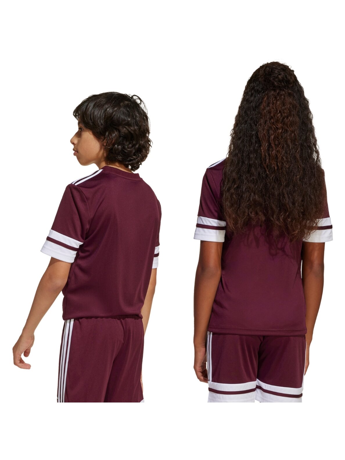 Adidas Squadra 25 vaikiška marškiniai bordo spalvos JC8667 3 Adidas Squadra 25 vaikiška marškiniai bordo spalvos JC8667 3