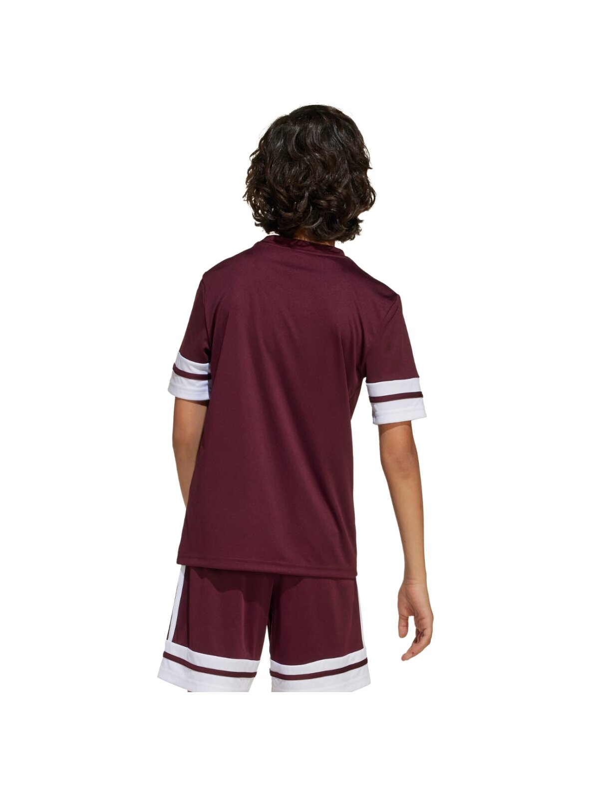 Adidas Squadra 25 vaikiška marškiniai bordo spalvos JC8667 5 Adidas Squadra 25 vaikiška marškiniai bordo spalvos JC8667 5
