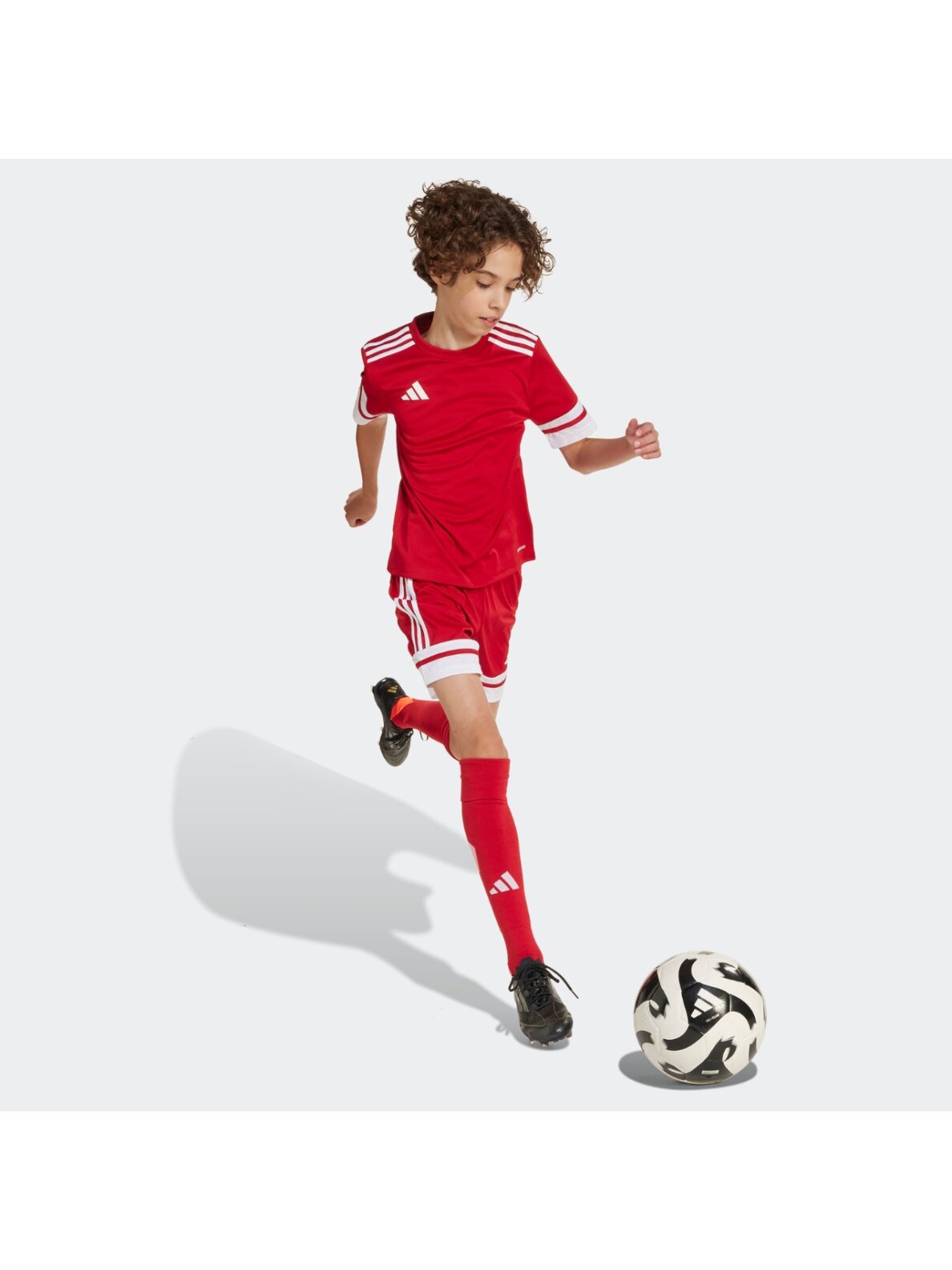 adidas Squadra 25 marškinėliai vaikams raudoni JJ0051 7 adidas Squadra 25 marškinėliai vaikams raudoni JJ0051 7