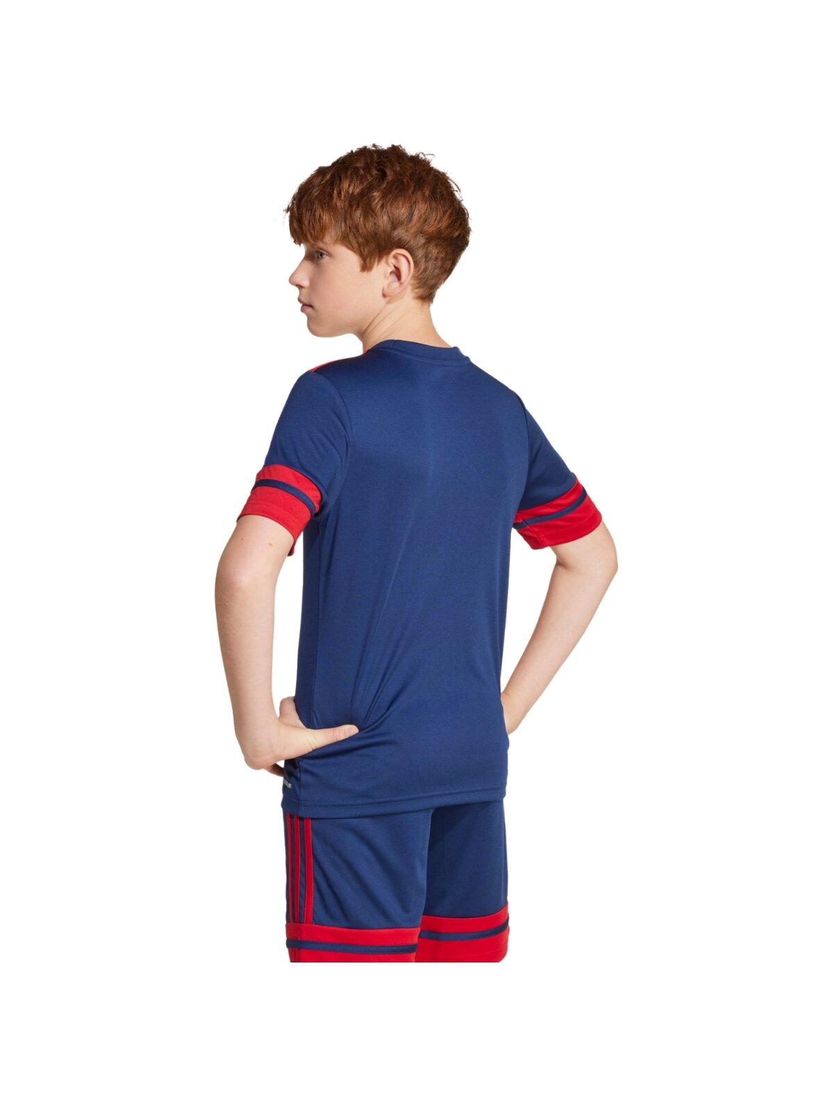 Adidas Squadra 25 vaikiška marškiniai tamsiai mėlyni JJ2415 5