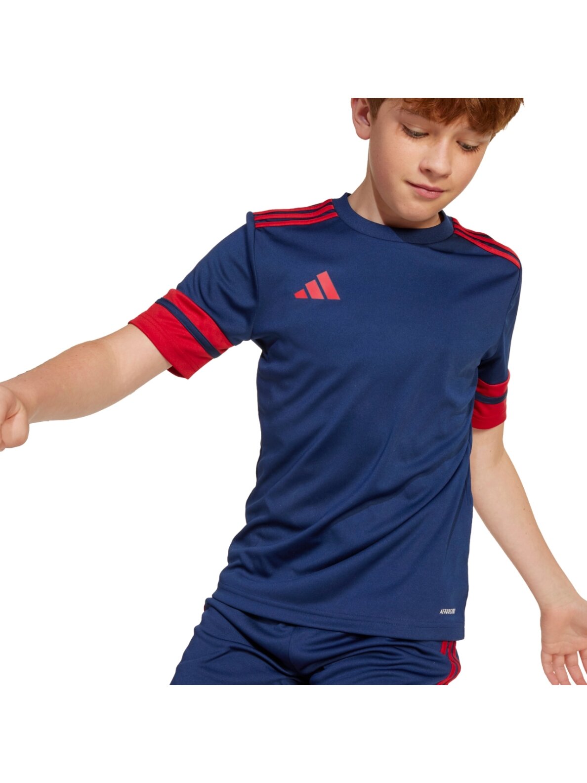 Adidas Squadra 25 vaikiška marškiniai tamsiai mėlyni JJ2415 6 Adidas Squadra 25 vaikiška marškiniai tamsiai mėlyni JJ2415 6