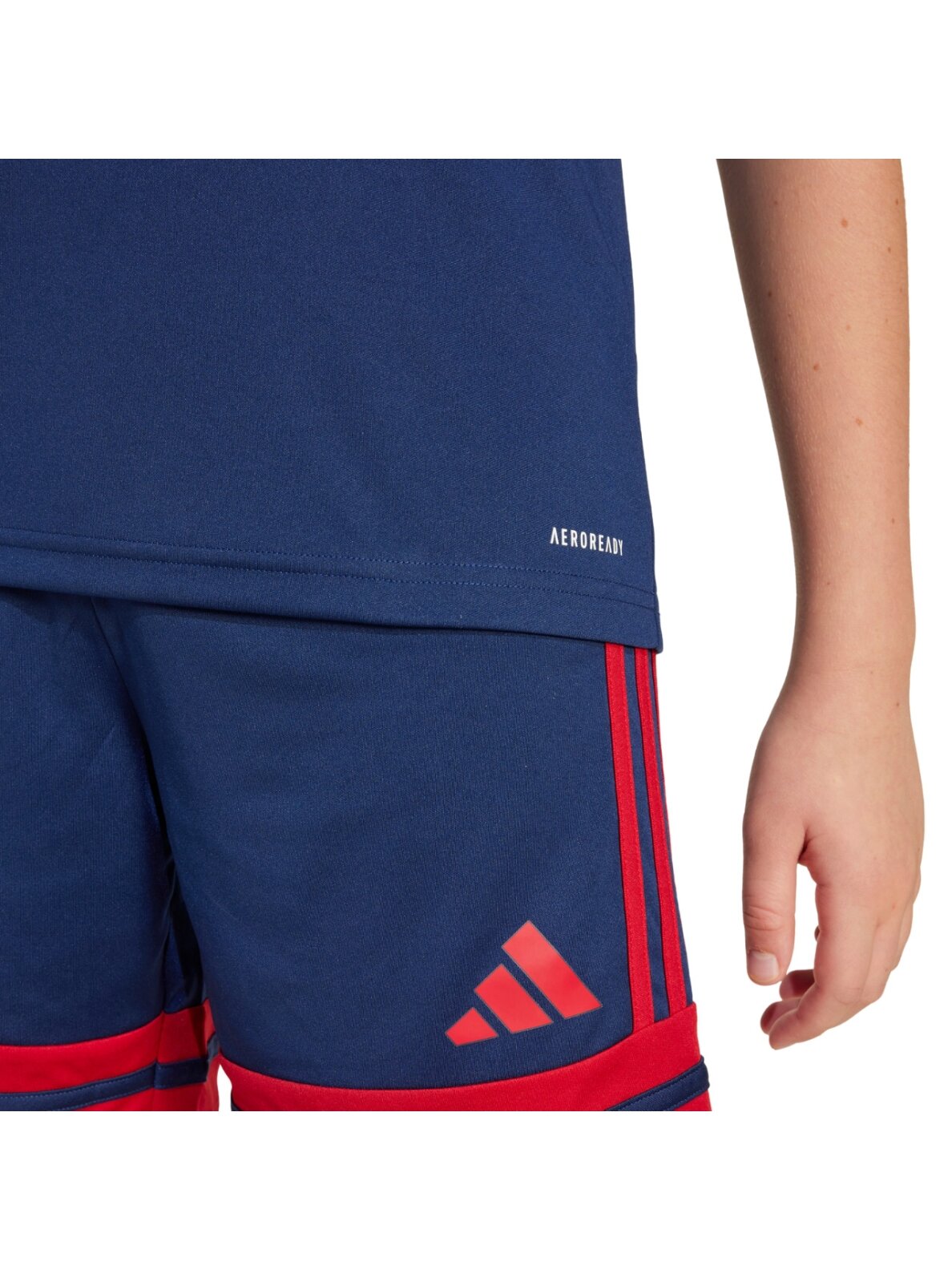 Adidas Squadra 25 vaikiška marškiniai tamsiai mėlyni JJ2415 7