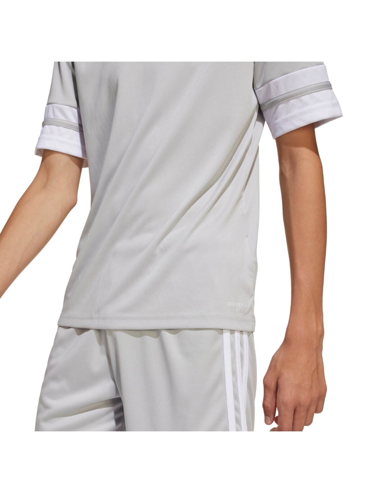 Adidas Squadra 25 vaikams šviesiai pilka marškinėliai JJ0061 7