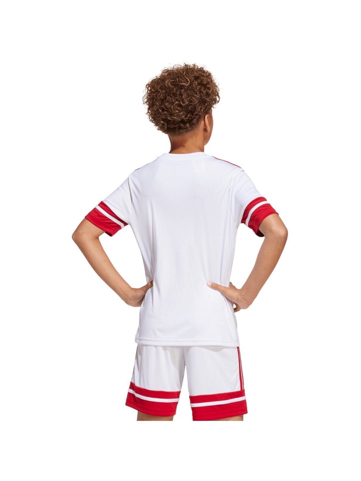 Adidas Squadra 25 Jersey vaikiški marškinėliai, balti JJ0059 5 Adidas Squadra 25 Jersey vaikiški marškinėliai, balti JJ0059 5
