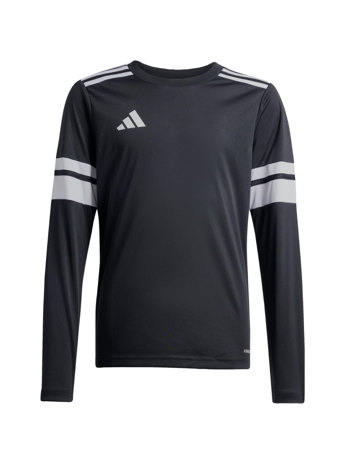 Adidas Squadra 25 Long Sleeve Jersey marškinėliai vaikams juoda-balta JJ0047 1 Adidas Squadra 25 Long Sleeve Jersey marškinėliai vaikams juoda-balta JJ0047 1