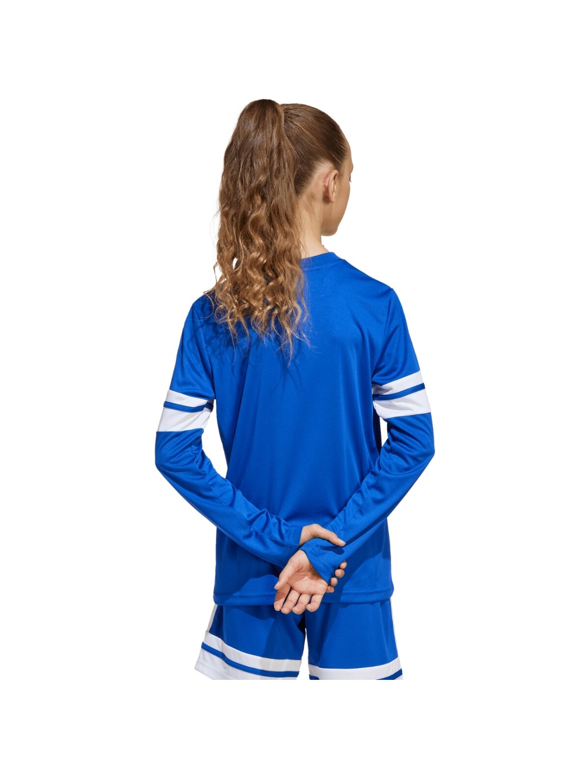 Adidas Squadra 25 vaikiški marškinėliai ilgomis rankovėmis, mėlyni JJ0046 5 Adidas Squadra 25 vaikiški marškinėliai ilgomis rankovėmis, mėlyni JJ0046 5