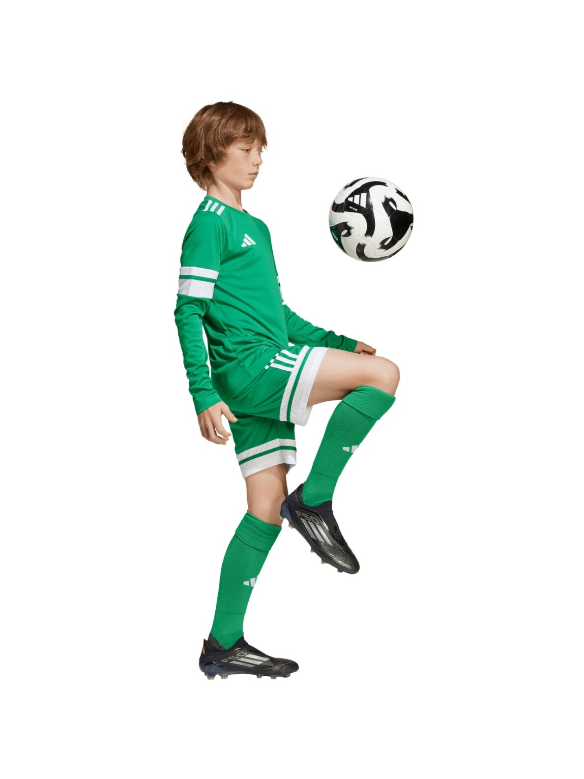 Adidas Squadra 25 Long Sleeve marškinėliai vaikams žali JN7491 8 Adidas Squadra 25 Long Sleeve marškinėliai vaikams žali JN7491 8