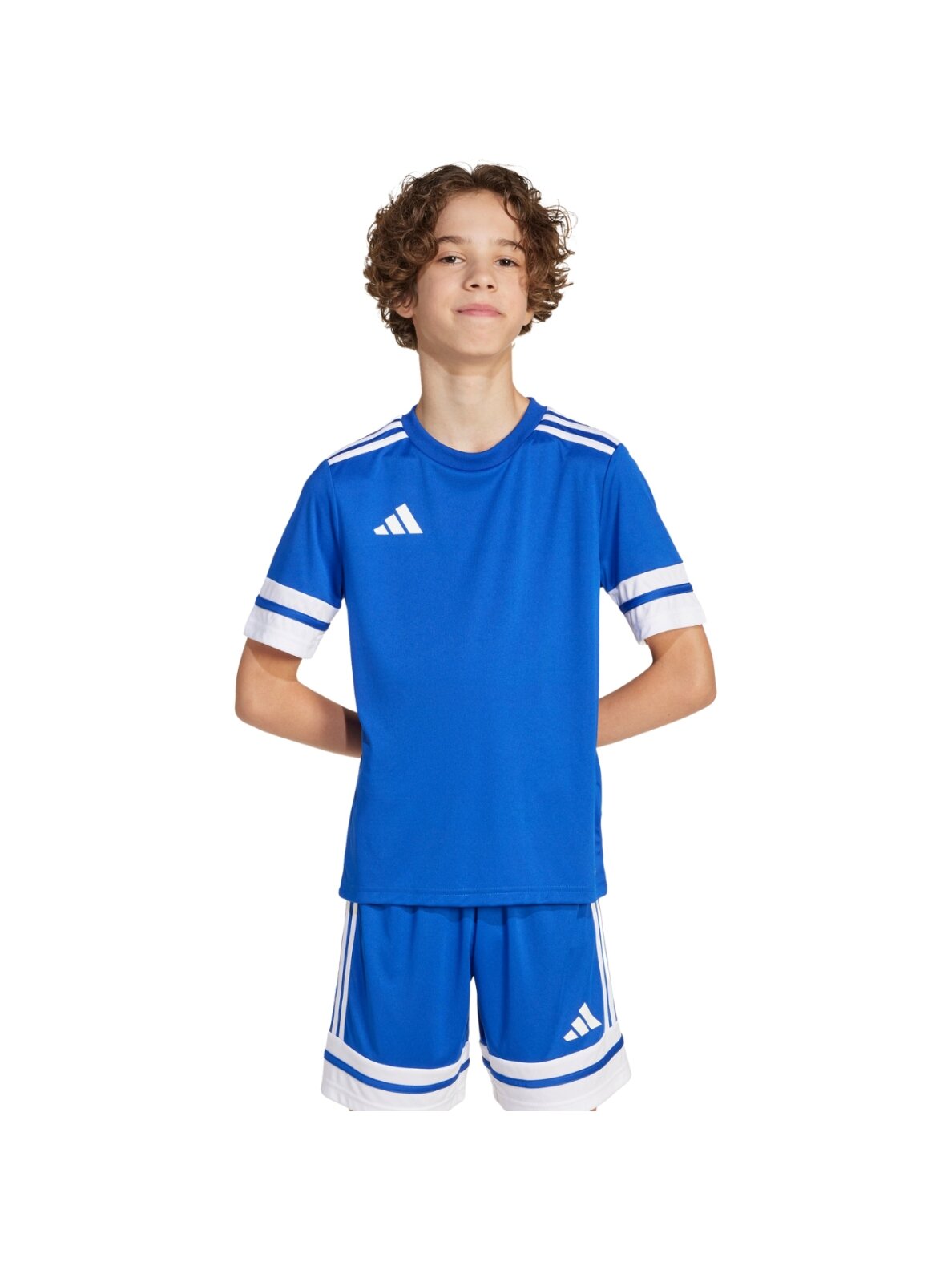 Adidas Squadra 25 marškiniai vaikams mėlyni JJ0054 5 Adidas Squadra 25 marškiniai vaikams mėlyni JJ0054 5