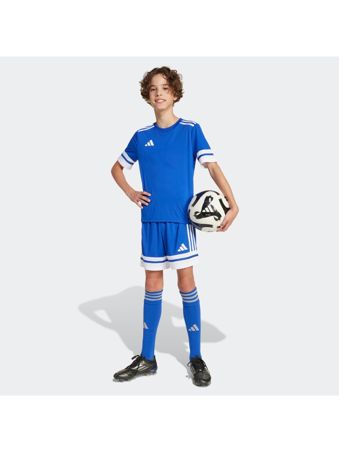 Adidas Squadra 25 marškiniai vaikams mėlyni JJ0054 8 Adidas Squadra 25 marškiniai vaikams mėlyni JJ0054 8