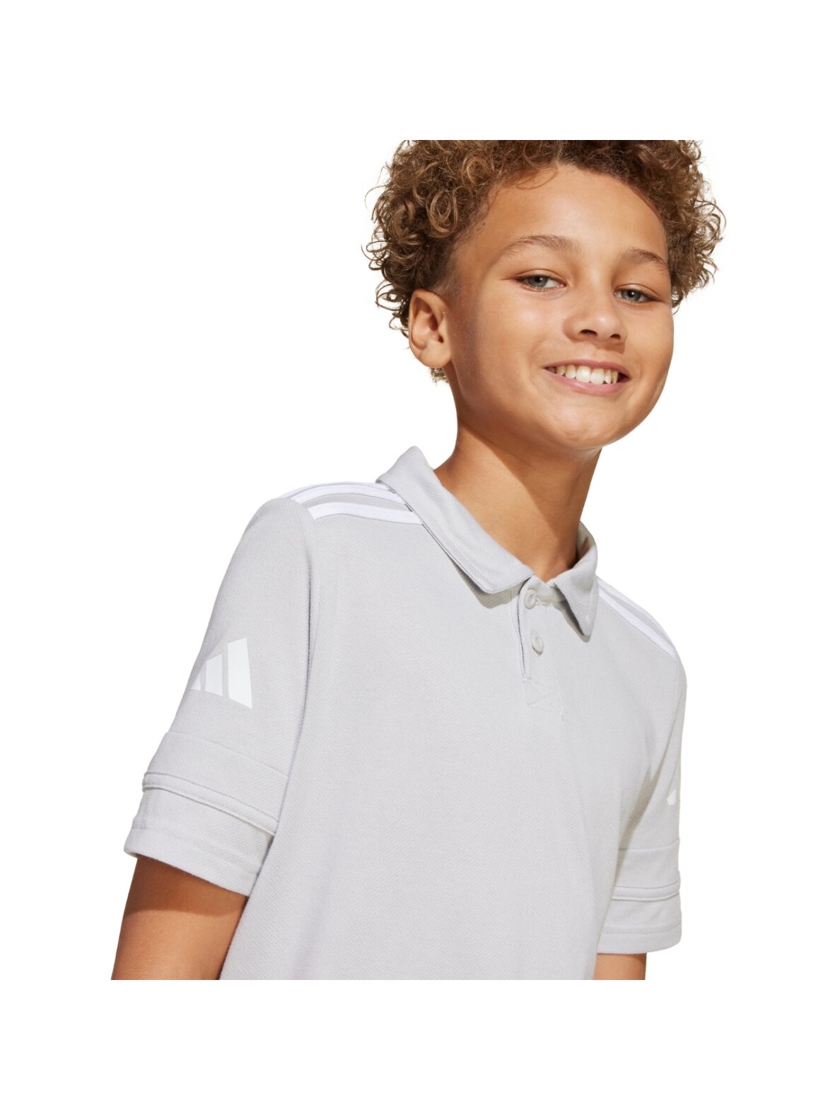 adidas Squadra 25 Polo marškinėliai vaikams pilki JY3412 5 adidas Squadra 25 Polo marškinėliai vaikams pilki JY3412 5