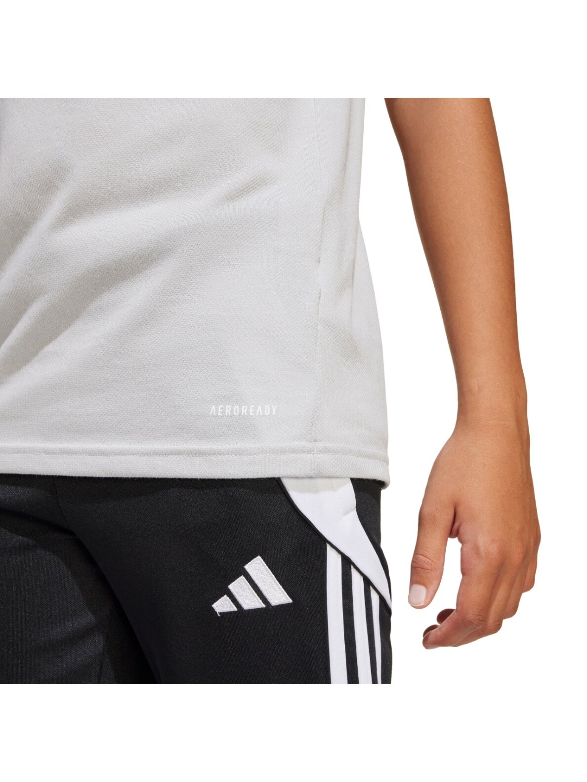 adidas Squadra 25 Polo marškinėliai vaikams pilki JY3412 6