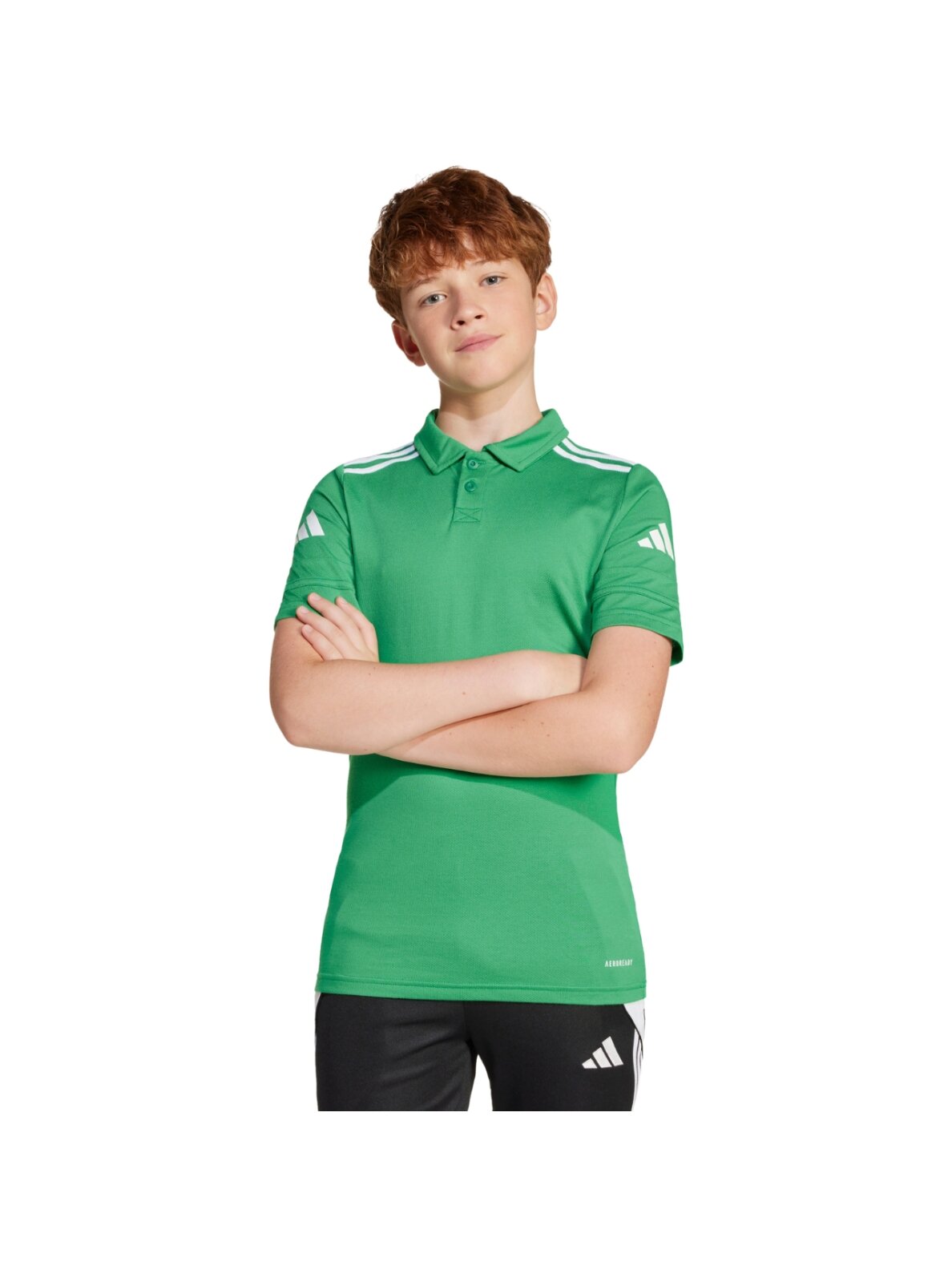 Adidas Squadra 25 Polo marškiniai vaikams žali JY3410 3 Adidas Squadra 25 Polo marškiniai vaikams žali JY3410 3