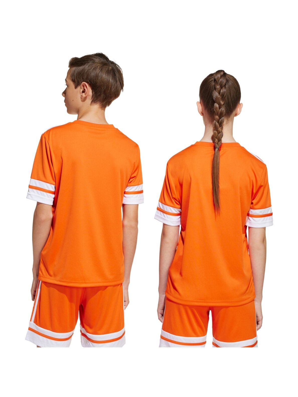 Adidas Squadra 25 vaikiška marškinėliai oranžiniai JC8666 3 Adidas Squadra 25 vaikiška marškinėliai oranžiniai JC8666 3