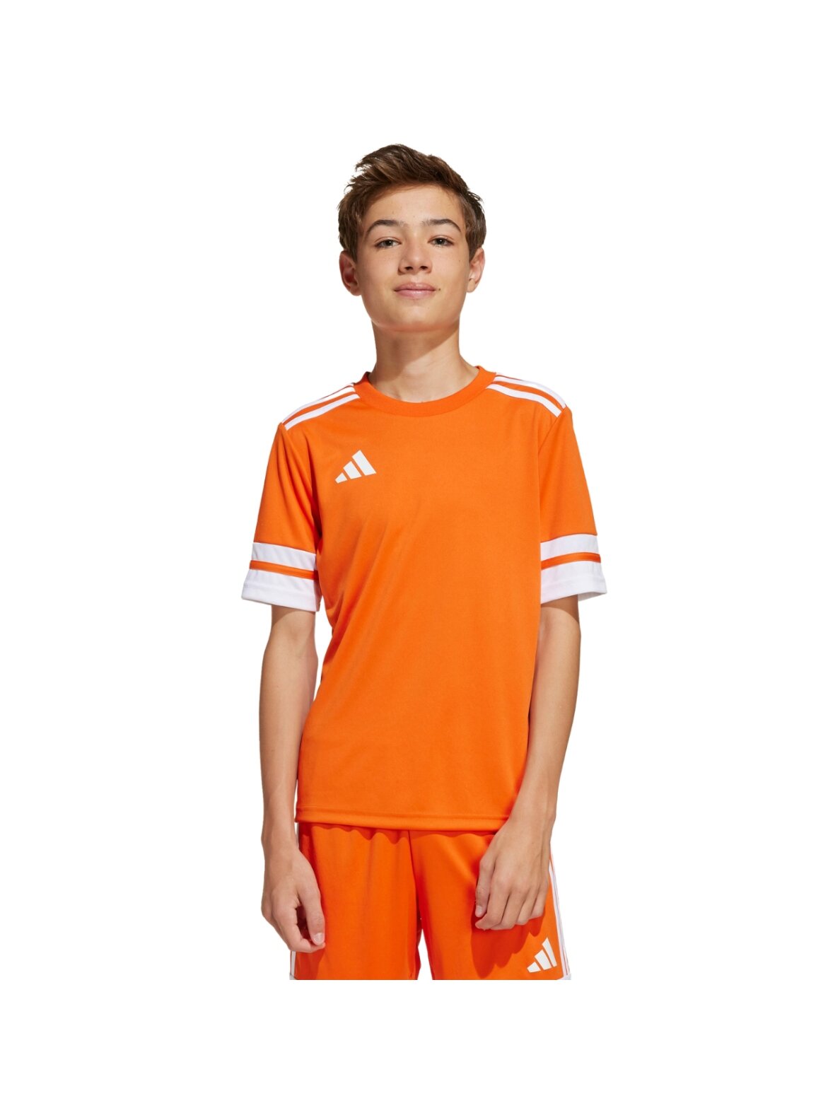 Adidas Squadra 25 vaikiška marškinėliai oranžiniai JC8666 4 Adidas Squadra 25 vaikiška marškinėliai oranžiniai JC8666 4