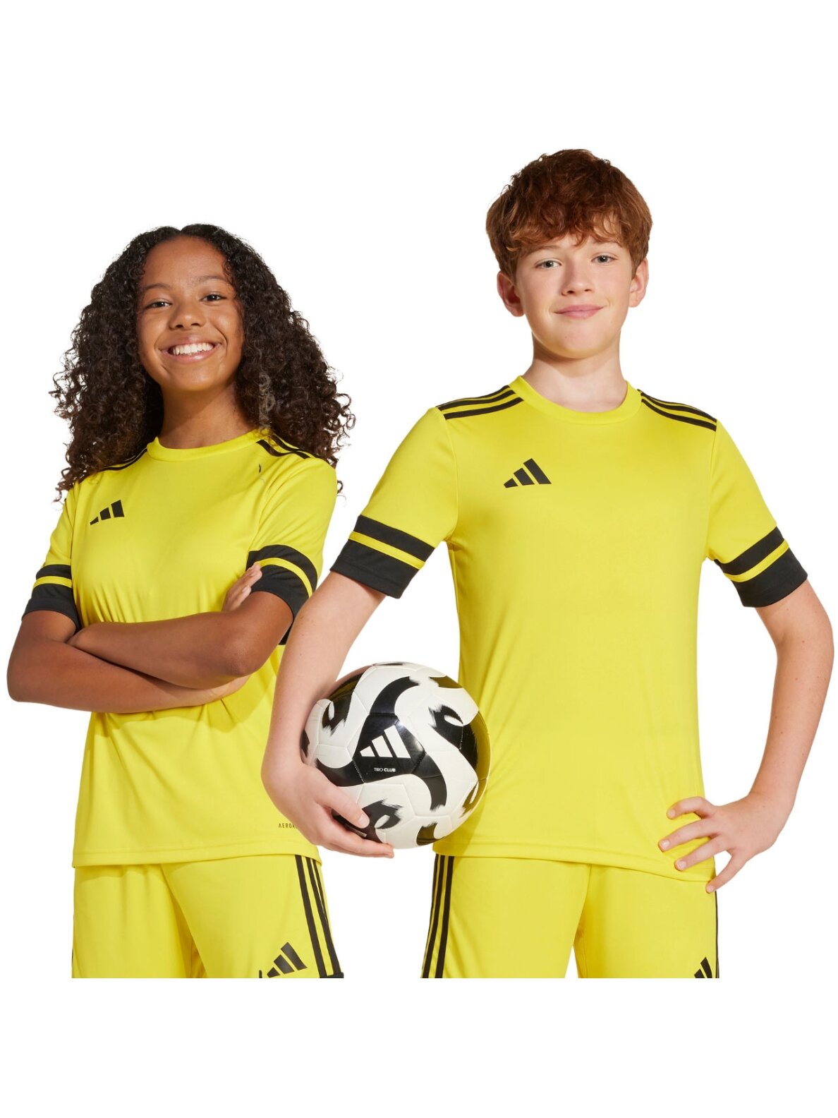 Adidas Squadra 25 vaikams geltona JJ0056 Adidas Squadra 25 vaikams geltona JJ0056