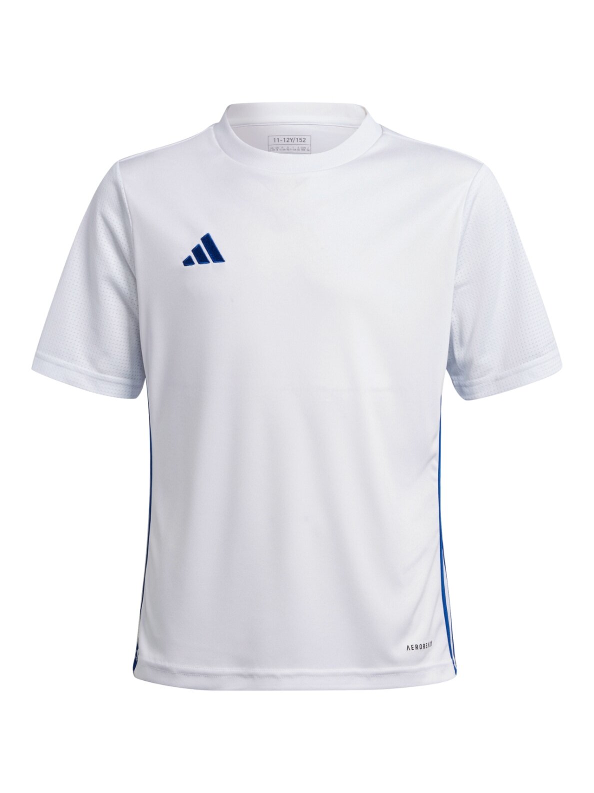 Adidas vaikiški marškinėliai Stalas 23 Džersis baltas ir mėlynas JJ1154 1 Adidas vaikiški marškinėliai Stalas 23 Džersis baltas ir mėlynas JJ1154 1
