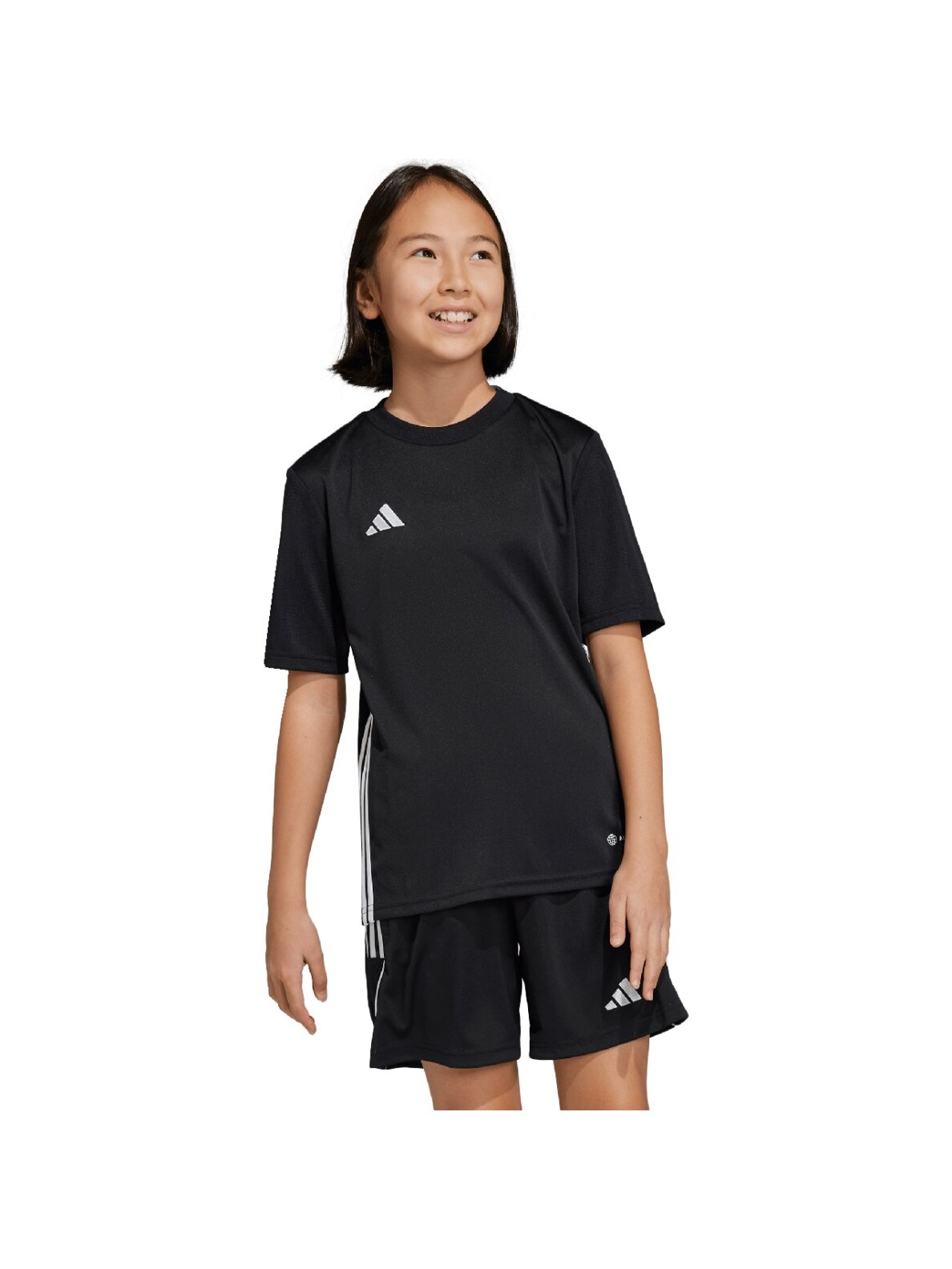 Adidas vaikiški marškinėliai Stalas 23 Džersis juodas H44535 2 Adidas vaikiški marškinėliai Stalas 23 Džersis juodas H44535 2