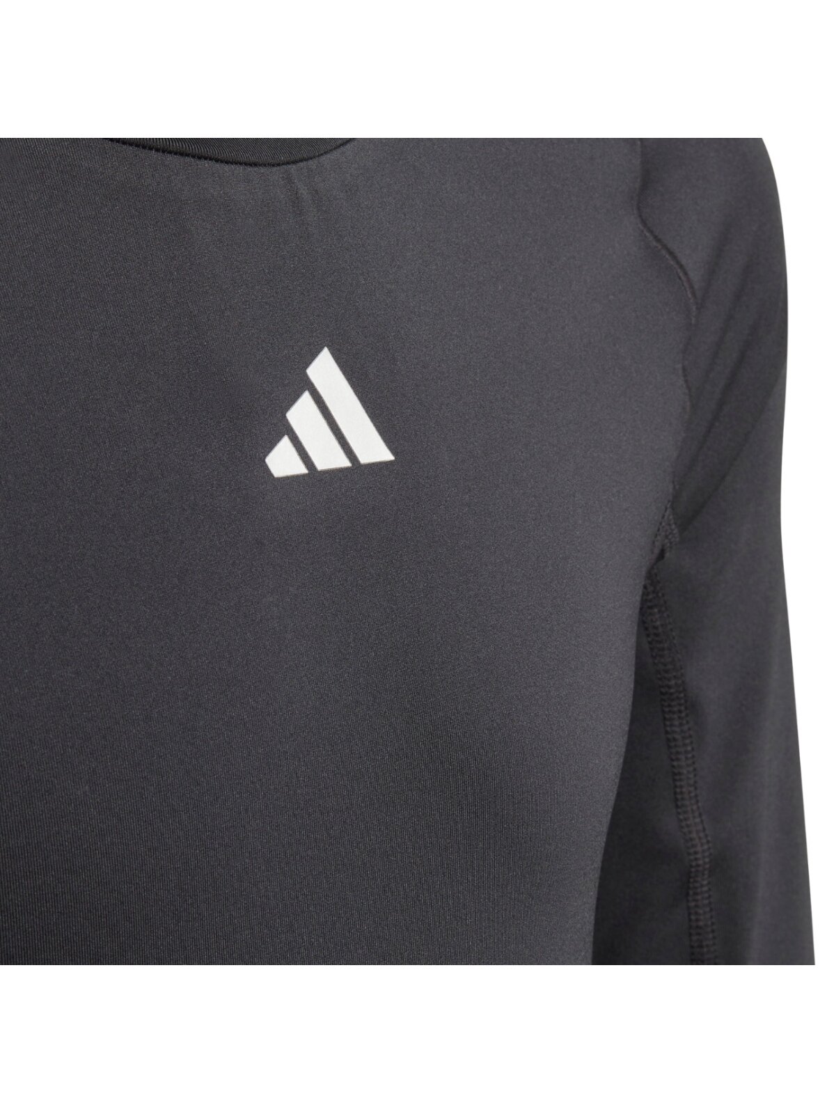 Vaikiški marškinėliai Adidas Techfit Aeroready marškinėliai ilgomis rankovėmis juodi IA2025 2 Vaikiški marškinėliai Adidas Techfit Aeroready marškinėliai ilgomis rankovėmis juodi IA2025 2