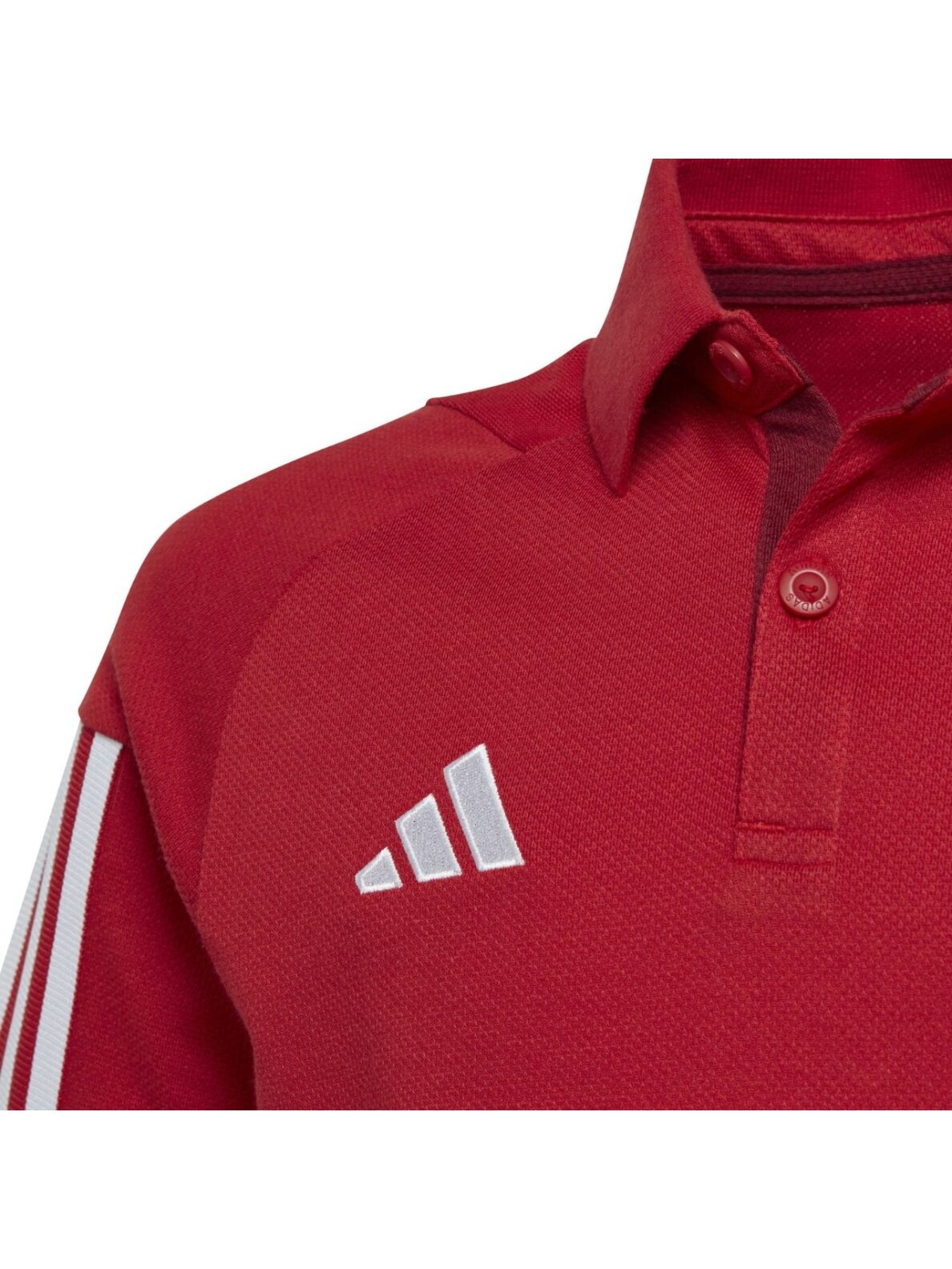 Adidas Tiro 23 Competition Cotton Polo marškinėliai, raudoni HI4715 2 Adidas Tiro 23 Competition Cotton Polo marškinėliai, raudoni HI4715 2