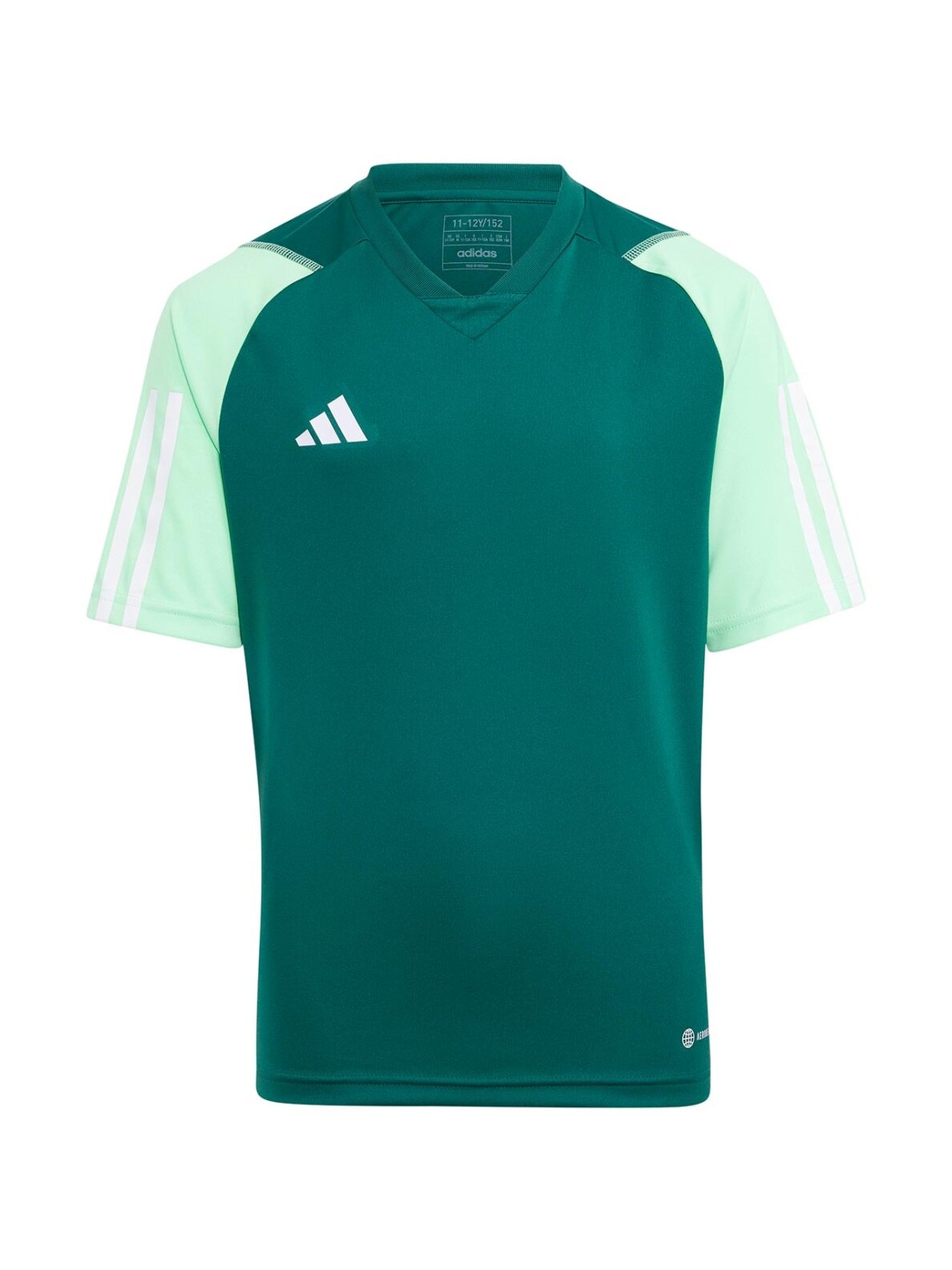 Adidas Tiro 23 Competition Jersey vaikams, žalias HU1300 Adidas Tiro 23 Competition Jersey vaikams, žalias HU1300