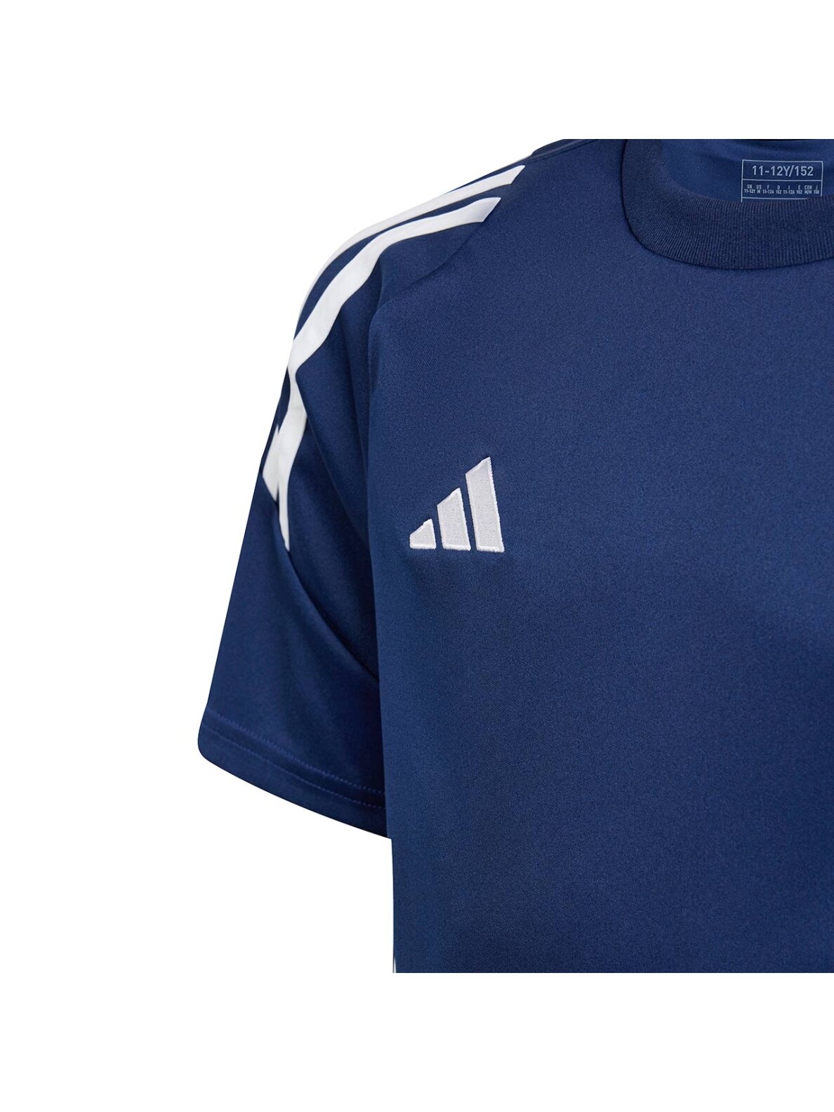 Adidas Tiro 24 Jersey vaikiški marškinėliai, tamsiai mėlyni IS1029 2 Adidas Tiro 24 Jersey vaikiški marškinėliai, tamsiai mėlyni IS1029 2