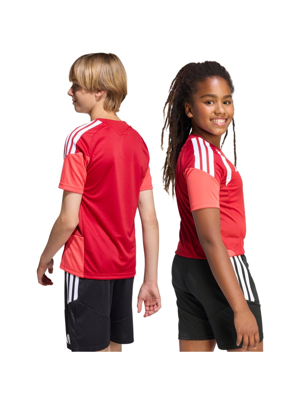 Adidas Tiro 26 Competition Training marškinėliai vaikams raudoni KA7601 3