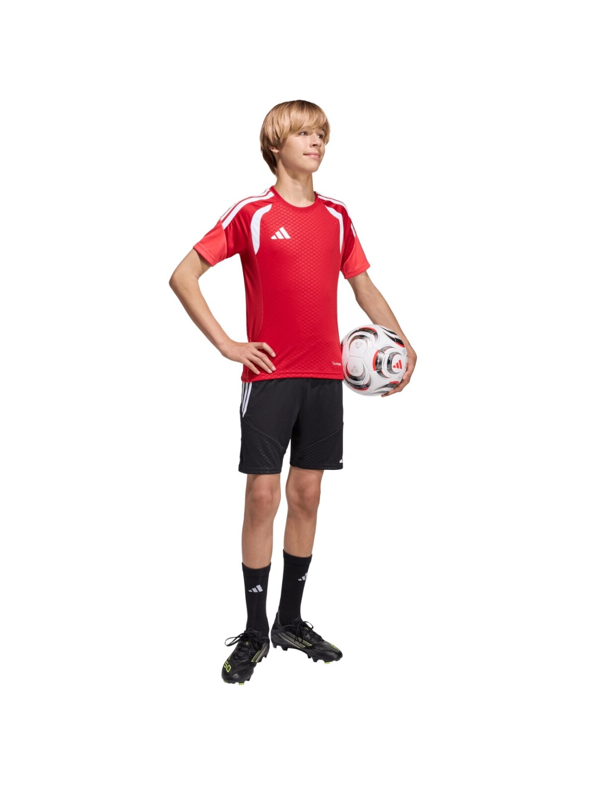 Adidas Tiro 26 Competition Training marškinėliai vaikams raudoni KA7601 8
